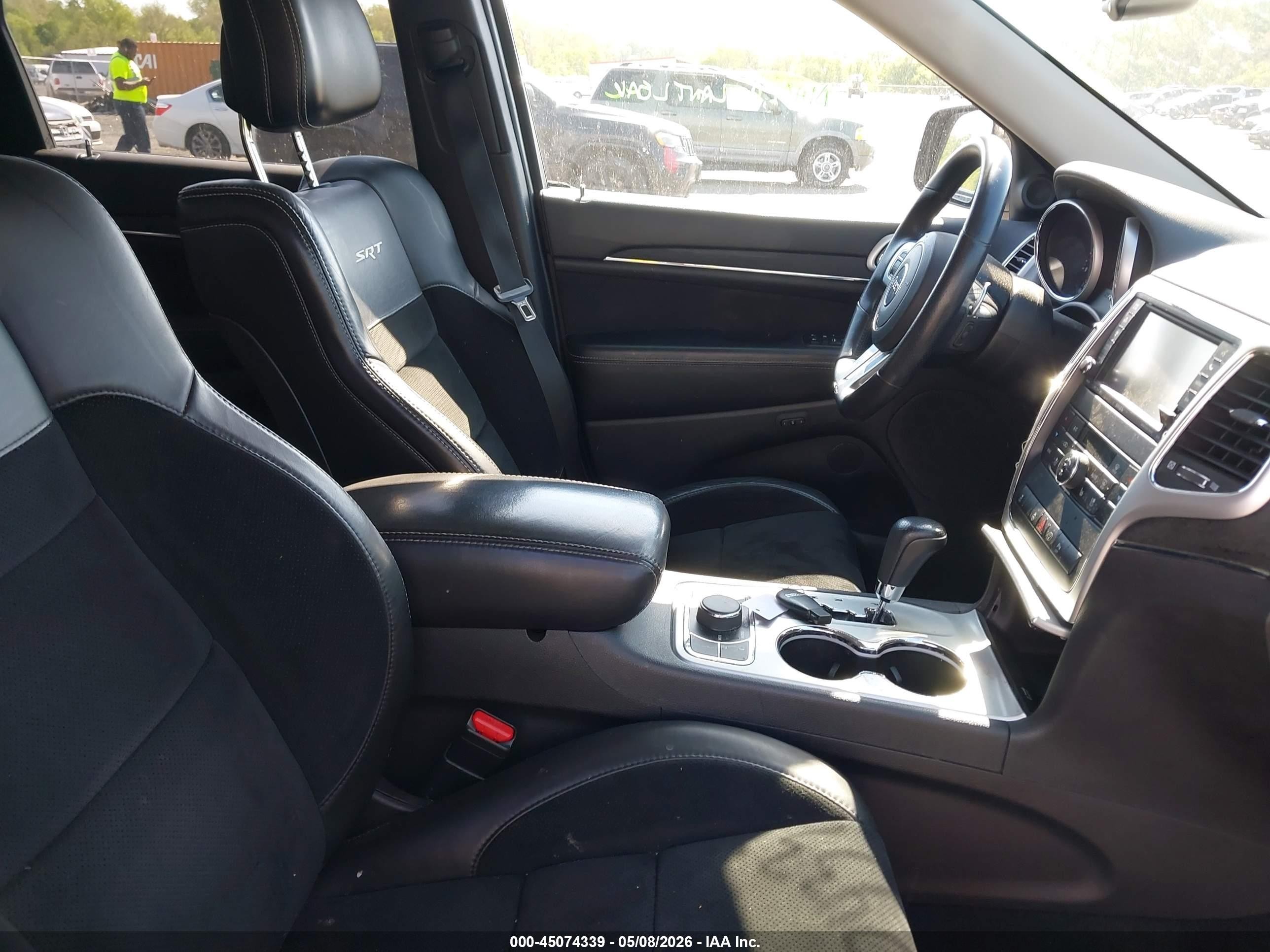 2013 Jeep Grand Cherokee Srt8 Vapor Black vin: 1C4RJFDJ9DC603320