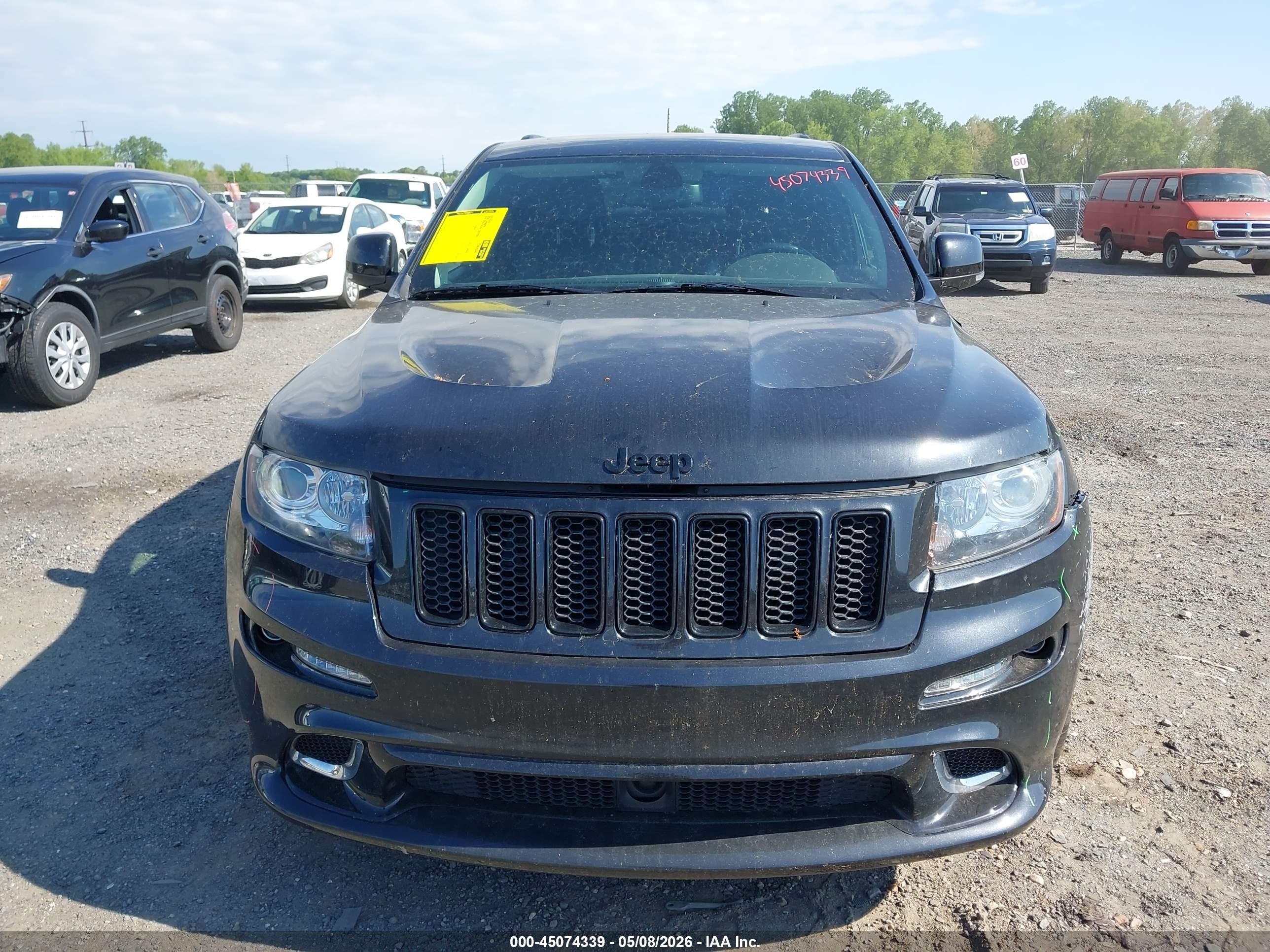 2013 Jeep Grand Cherokee Srt8 Vapor Black vin: 1C4RJFDJ9DC603320
