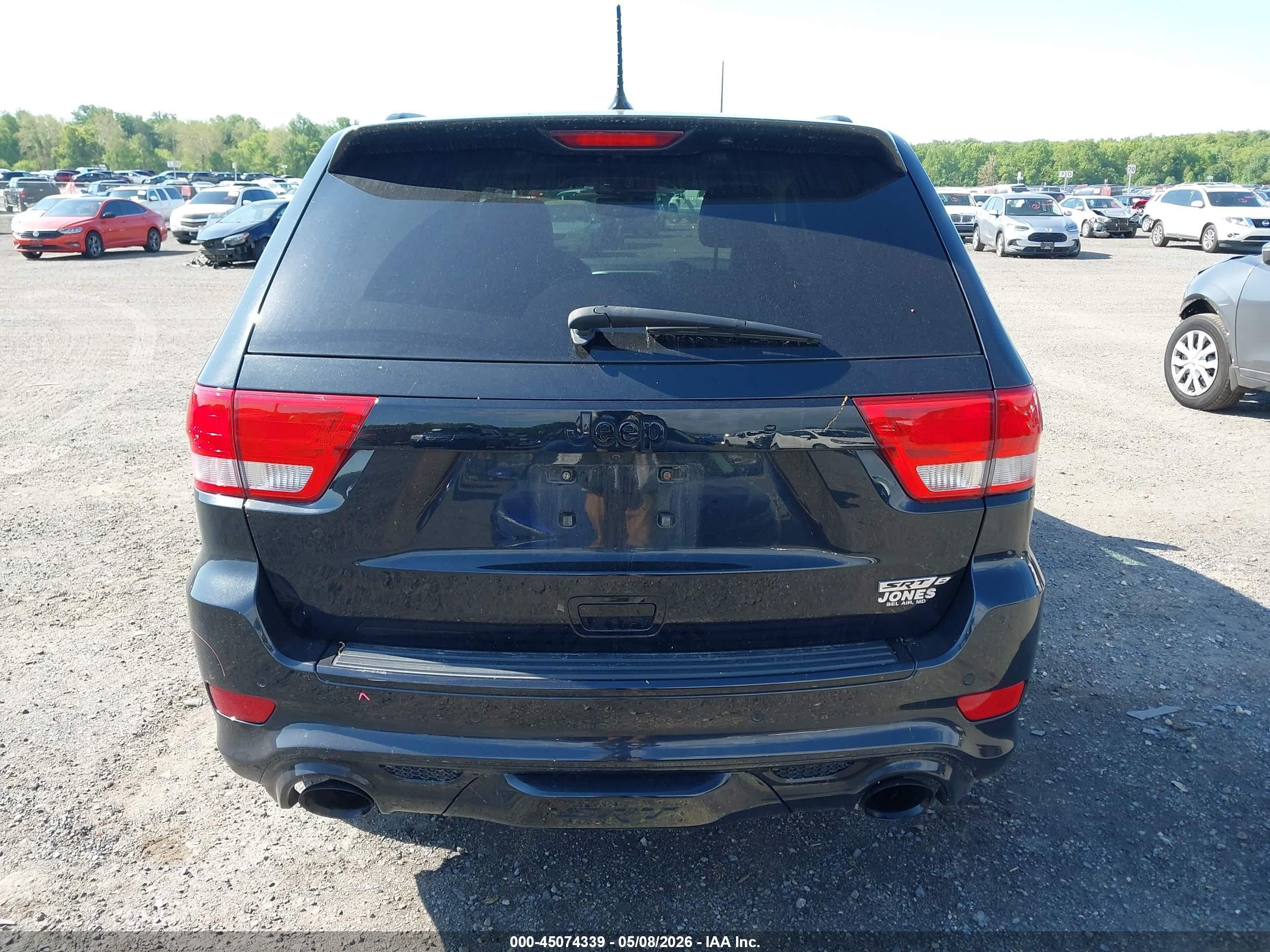 2013 Jeep Grand Cherokee Srt8 Vapor Black vin: 1C4RJFDJ9DC603320