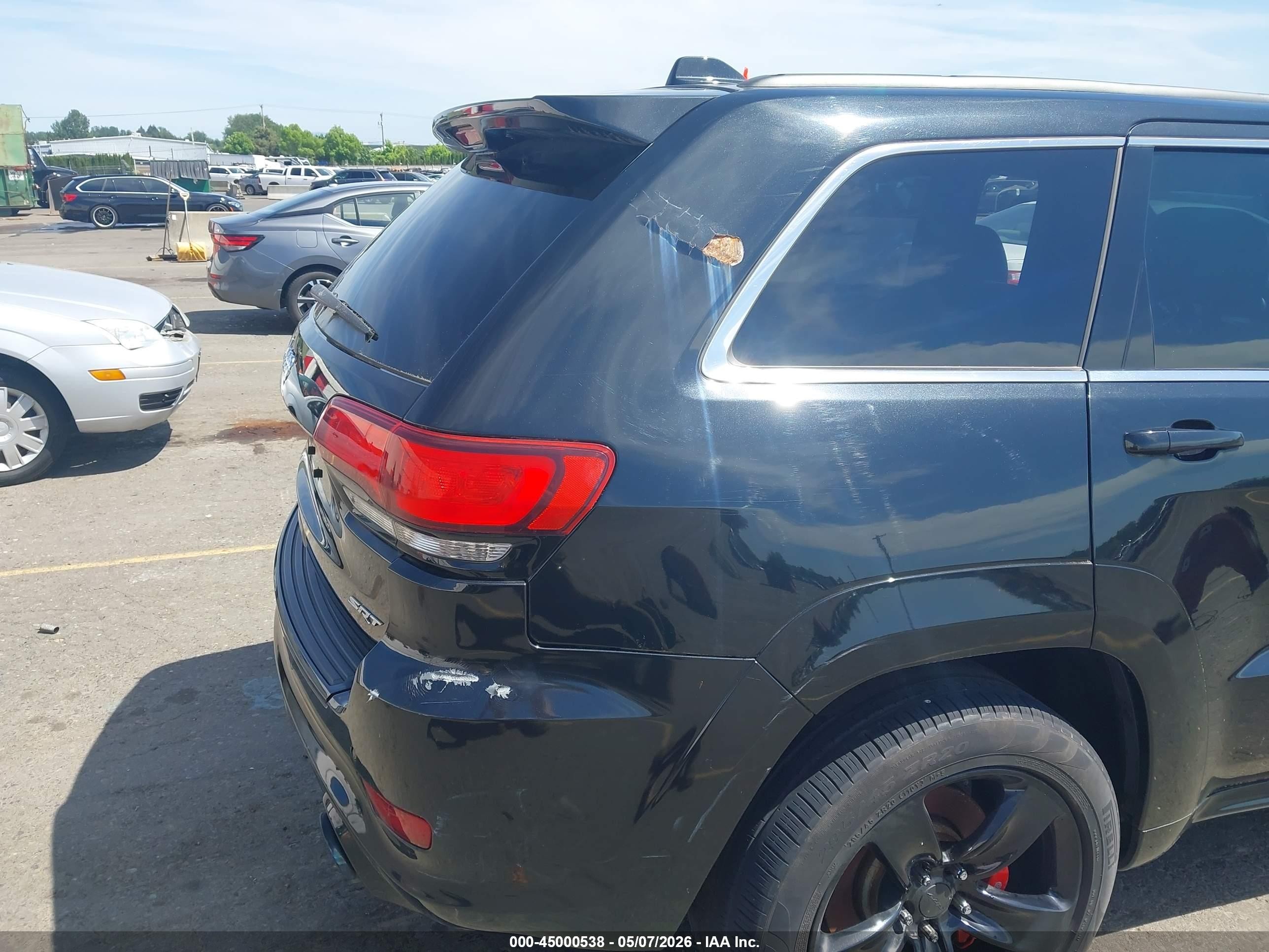 2014 Jeep Grand Cherokee Srt Черный vin: 1C4RJFDJ9EC290027