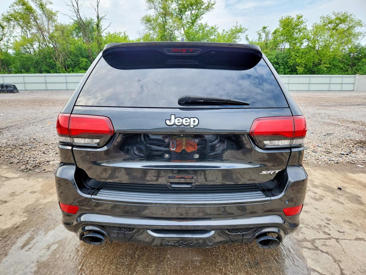 2014 Jeep Grand Cherokee Srt-8 Black vin: 1C4RJFDJ9EC301821