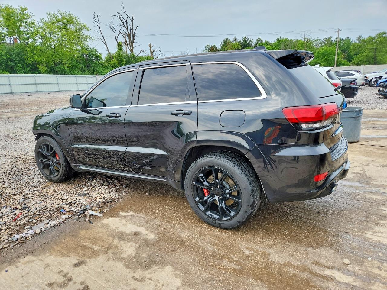 2014 Jeep Grand Cherokee Srt-8 Black vin: 1C4RJFDJ9EC301821