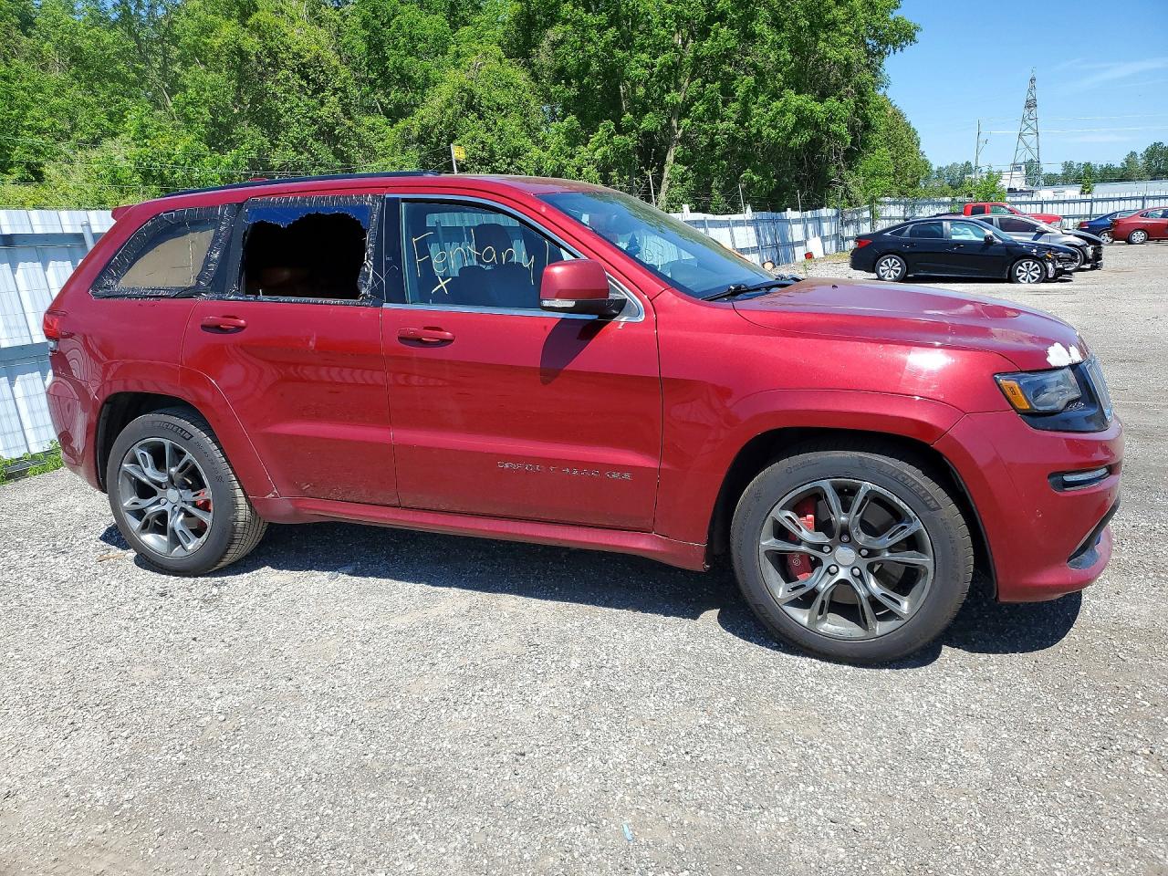2015 Jeep Gran Cher Maroon vin: 1C4RJFDJ9FC770523