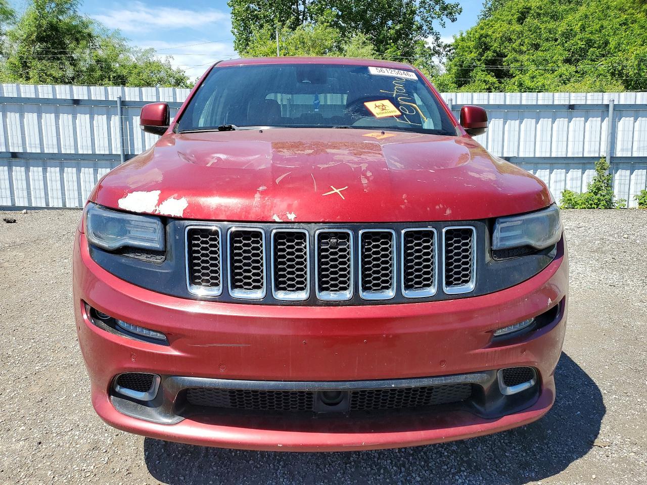 2015 Jeep Gran Cher Maroon vin: 1C4RJFDJ9FC770523