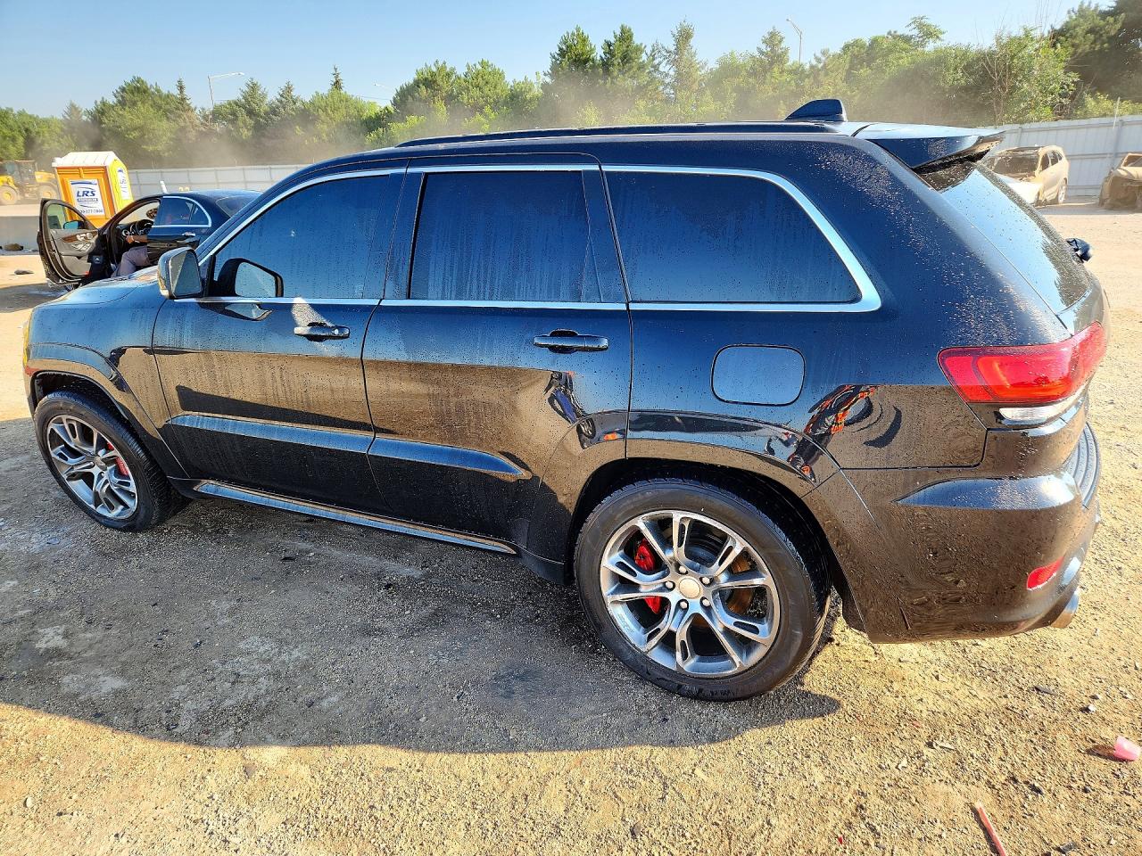 2015 Jeep Grand Cherokee Srt-8 Black vin: 1C4RJFDJ9FC918492