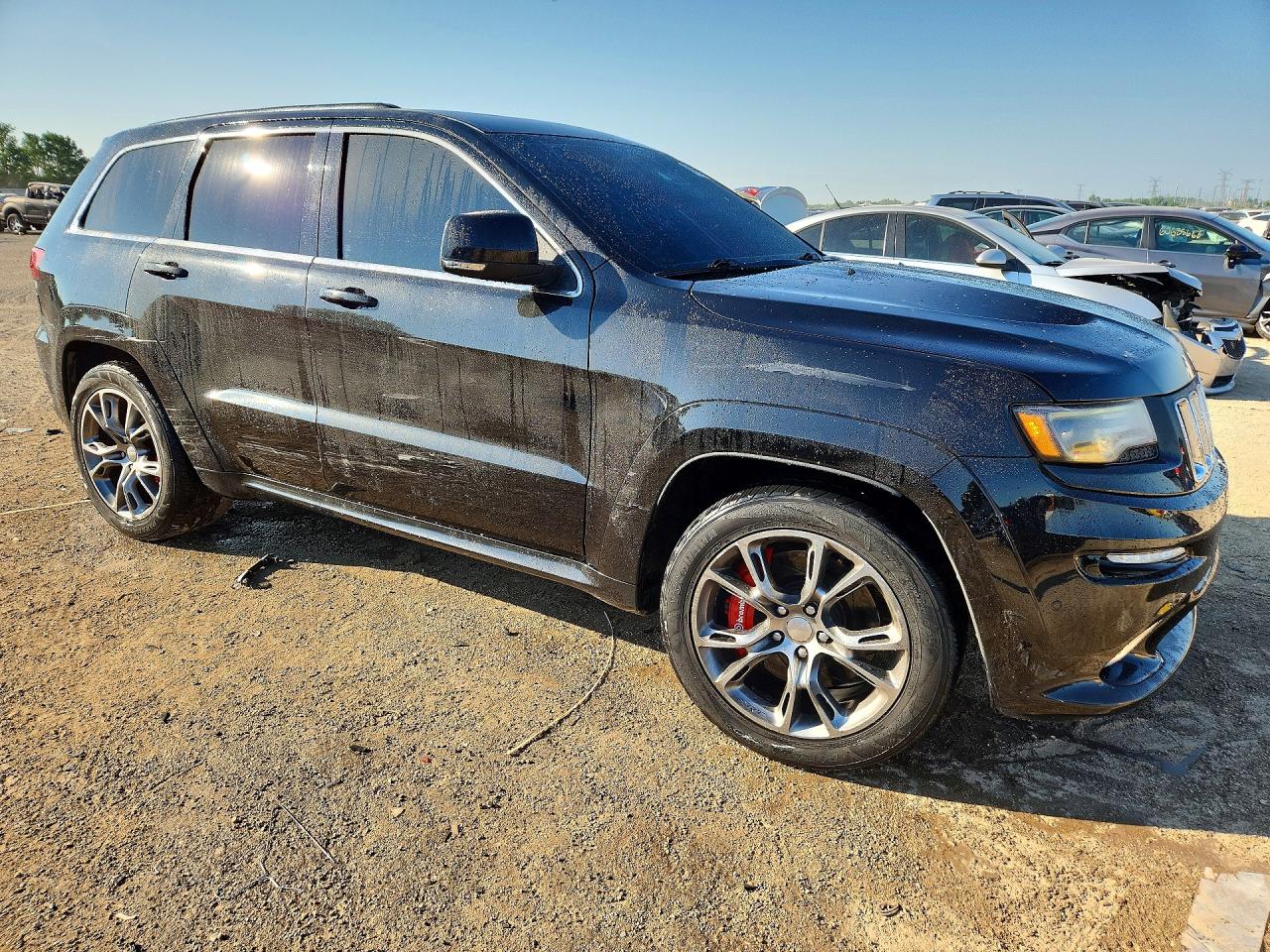 2015 Jeep Grand Cherokee Srt-8 Black vin: 1C4RJFDJ9FC918492