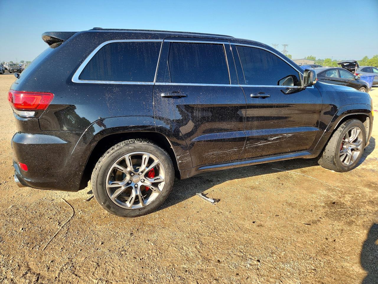 2015 Jeep Grand Cherokee Srt-8 Black vin: 1C4RJFDJ9FC918492