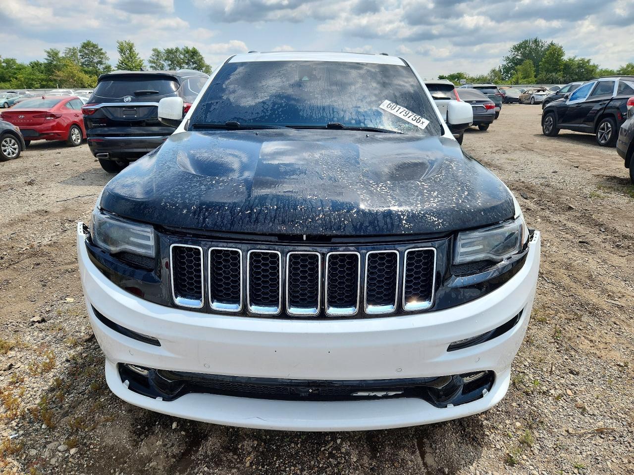 2015 Jeep Grand Cherokee Srt-8 Белый vin: 1C4RJFDJ9FC942453
