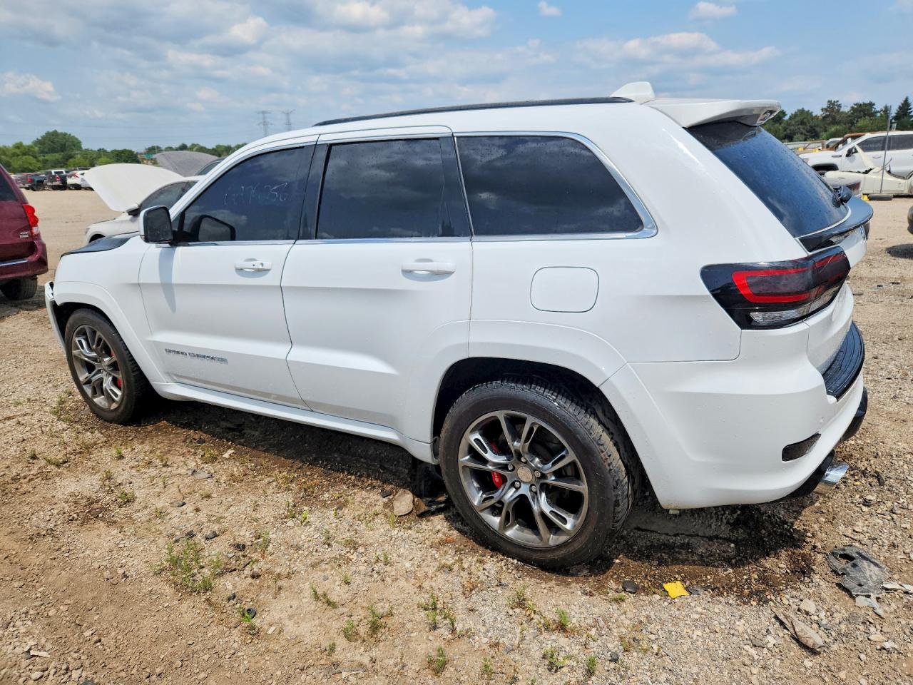 2015 Jeep Grand Cherokee Srt-8 Белый vin: 1C4RJFDJ9FC942453