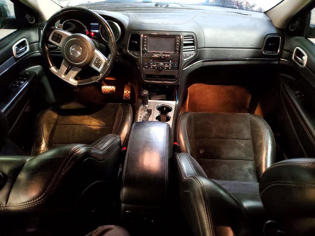 2012 Jeep Grand Cherokee Srt-8 Gray vin: 1C4RJFDJXCC213437