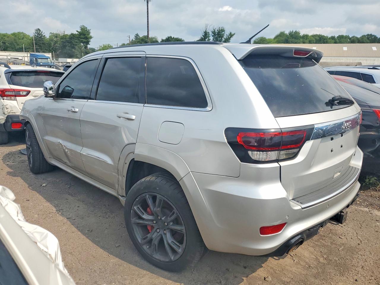 2012 Jeep Grand Cherokee Srt-8 Gray vin: 1C4RJFDJXCC213437