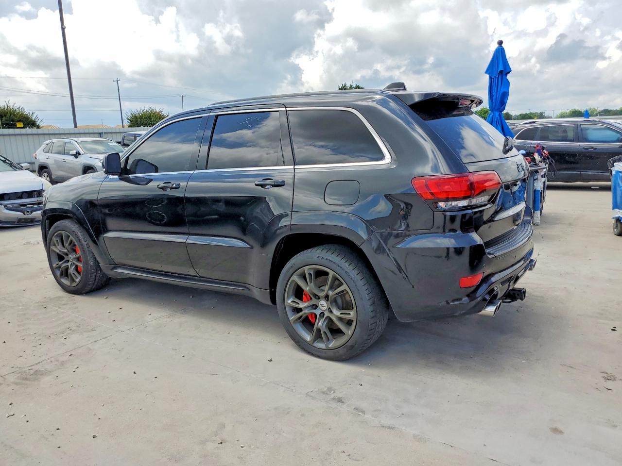 2014 Jeep Grand Cherokee Srt-8 Black vin: 1C4RJFDJXEC195718