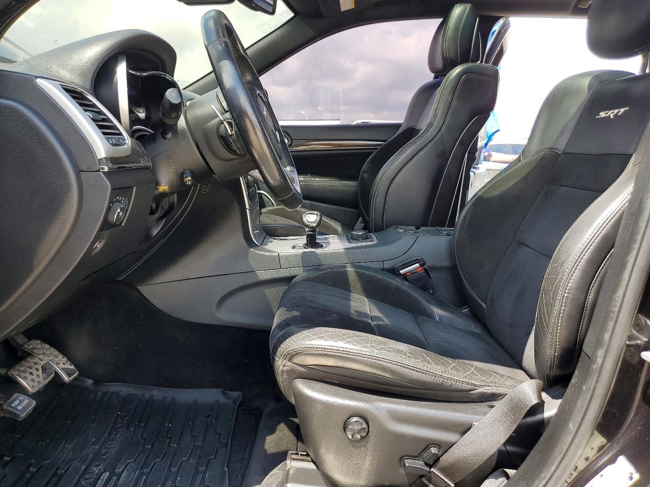 2014 Jeep Grand Cherokee Srt-8 Black vin: 1C4RJFDJXEC195718