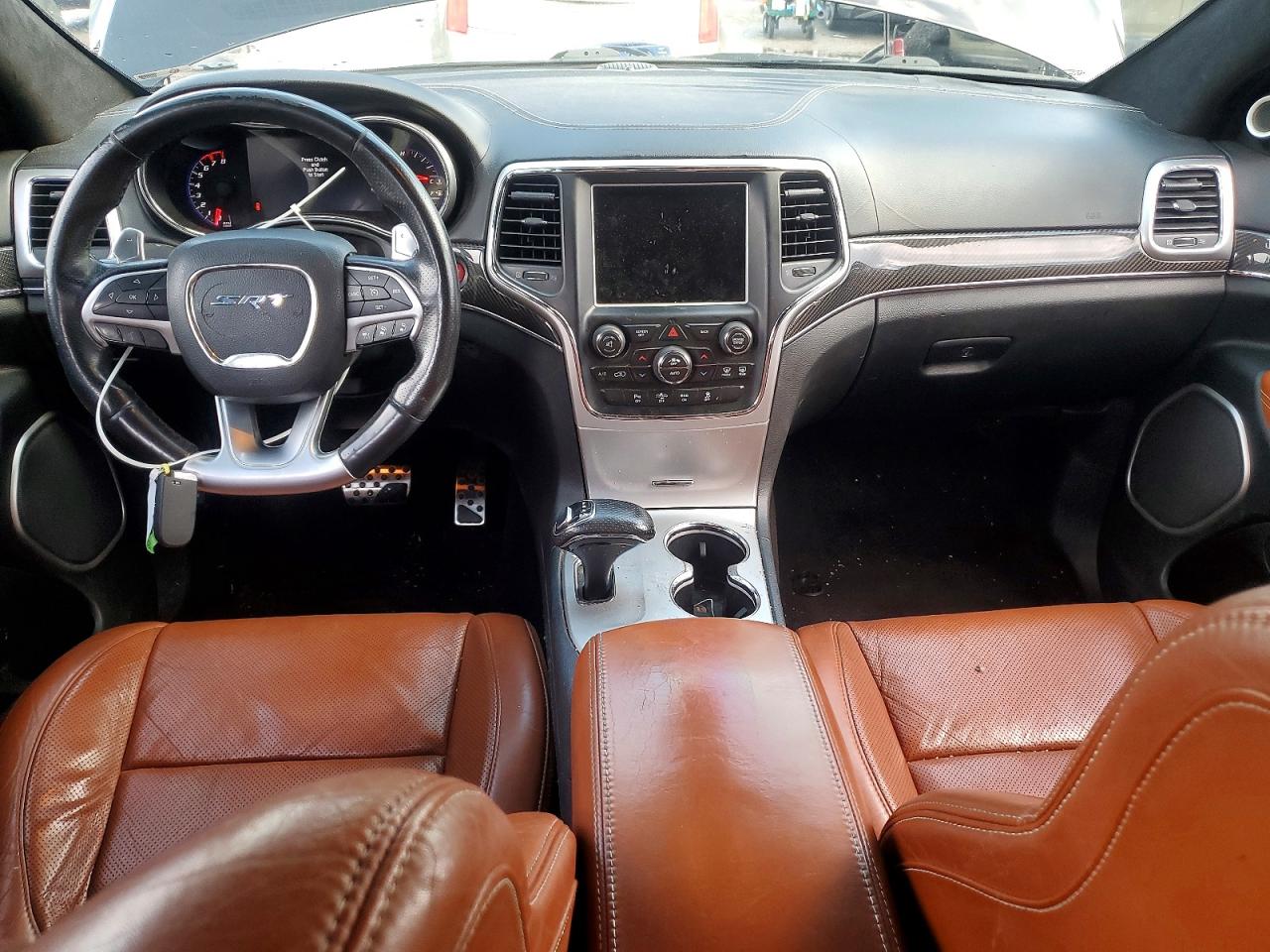 2014 Jeep Grand Cherokee Srt-8 Black vin: 1C4RJFDJXEC342751