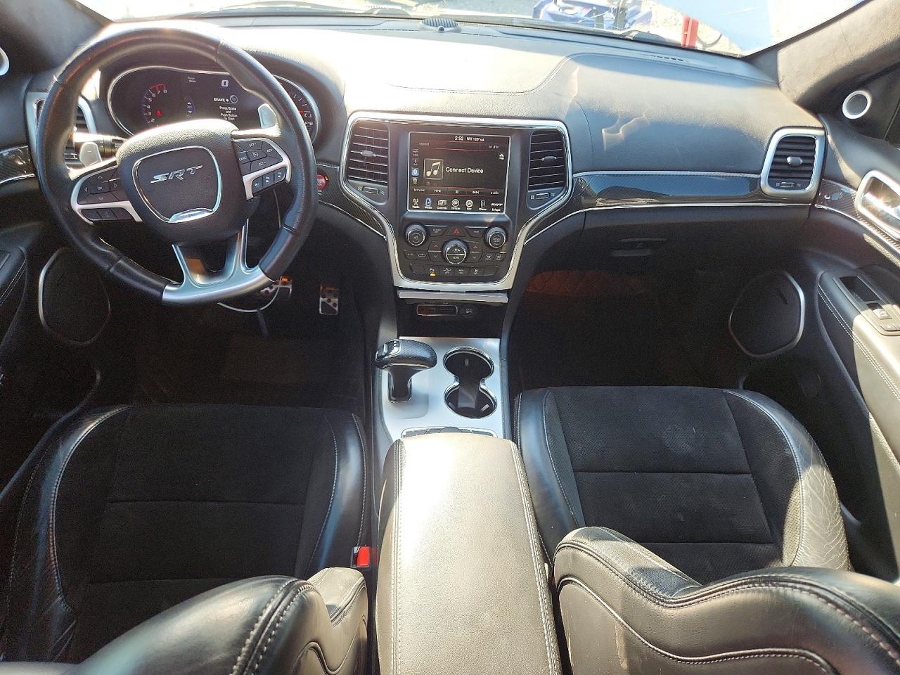2015 Jeep Grand Cherokee Srt-8 White vin: 1C4RJFDJXFC634272