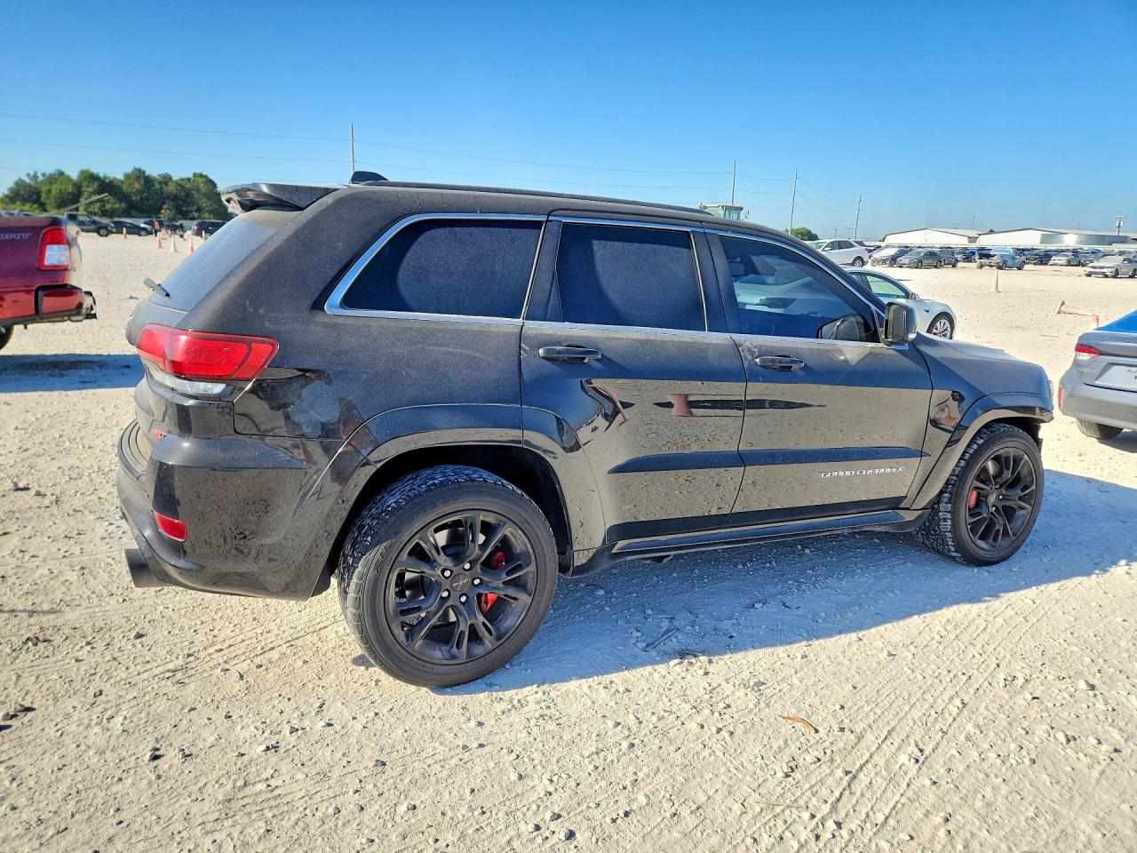 2015 Jeep Grand Cherokee Srt-8 Black vin: 1C4RJFDJXFC767369