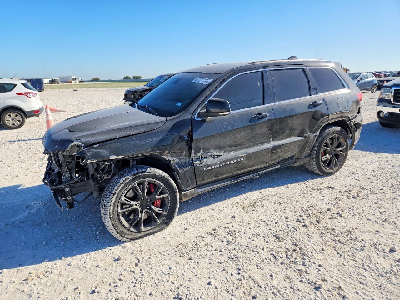 2015 Jeep Grand Cherokee Srt-8 Черный vin: 1C4RJFDJXFC767369