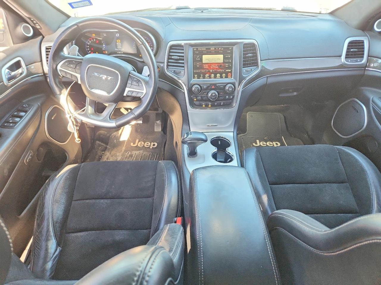 2015 Jeep Grand Cherokee Srt-8 Black vin: 1C4RJFDJXFC767369