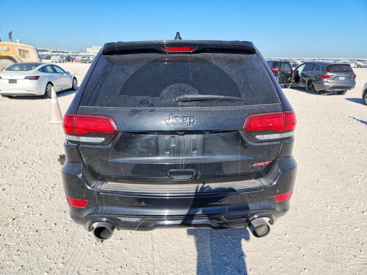 2015 Jeep Grand Cherokee Srt-8 Black vin: 1C4RJFDJXFC767369