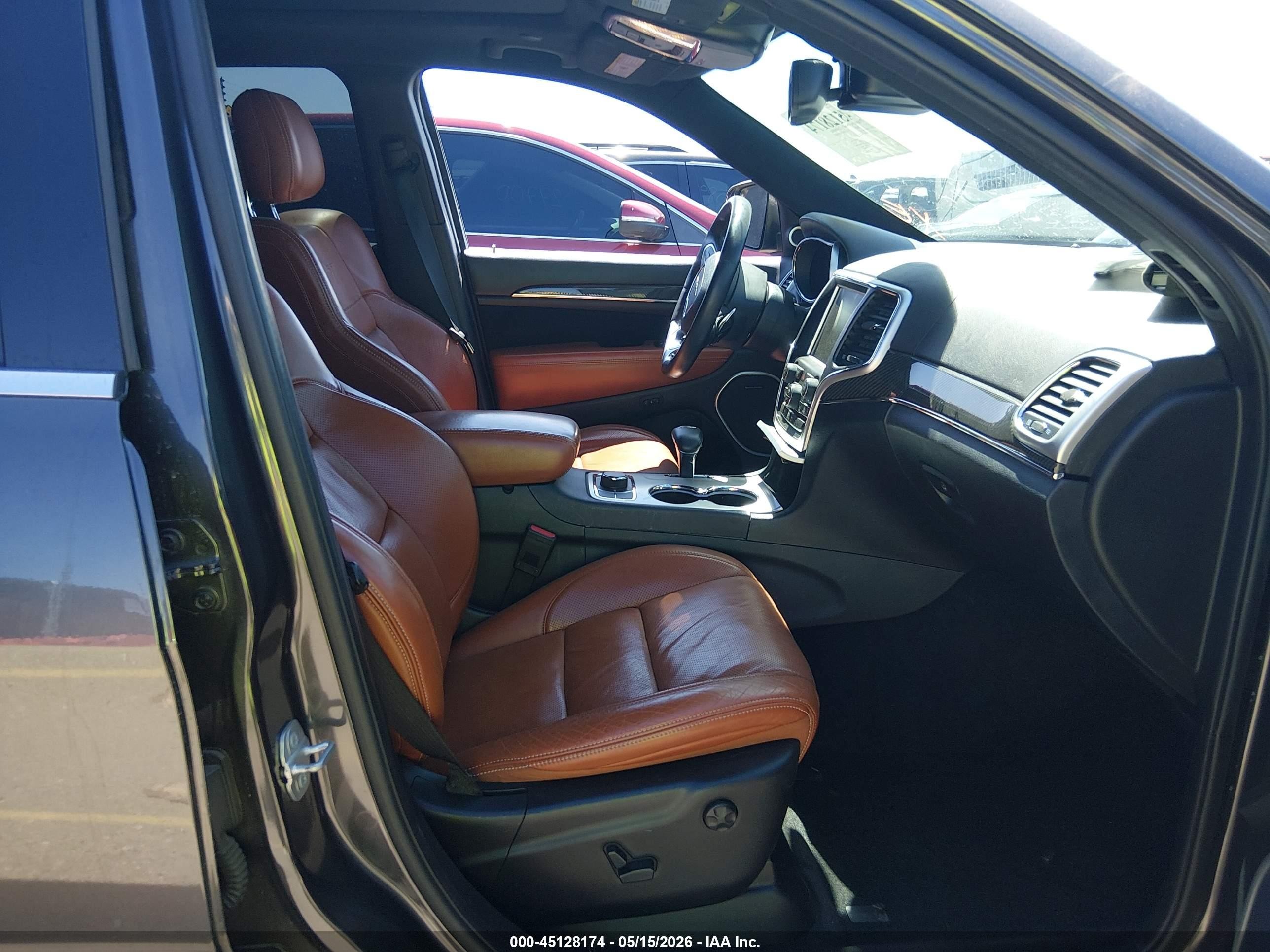 2015 Jeep Grand Cherokee Srt Gray vin: 1C4RJFDJXFC913768