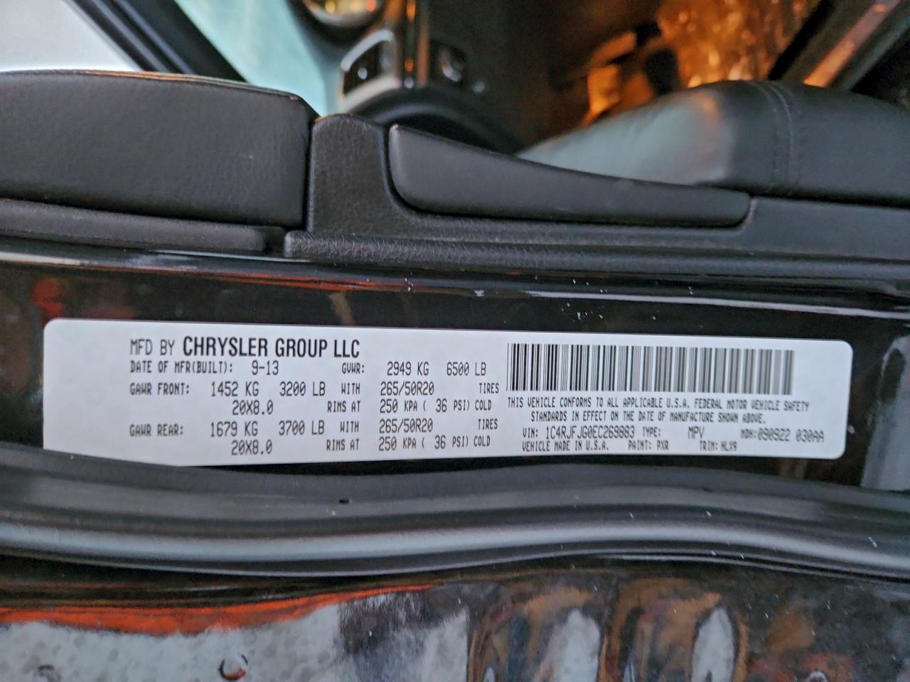 2014 Jeep Grand Cherokee Summit Черный vin: 1C4RJFJG0EC269883