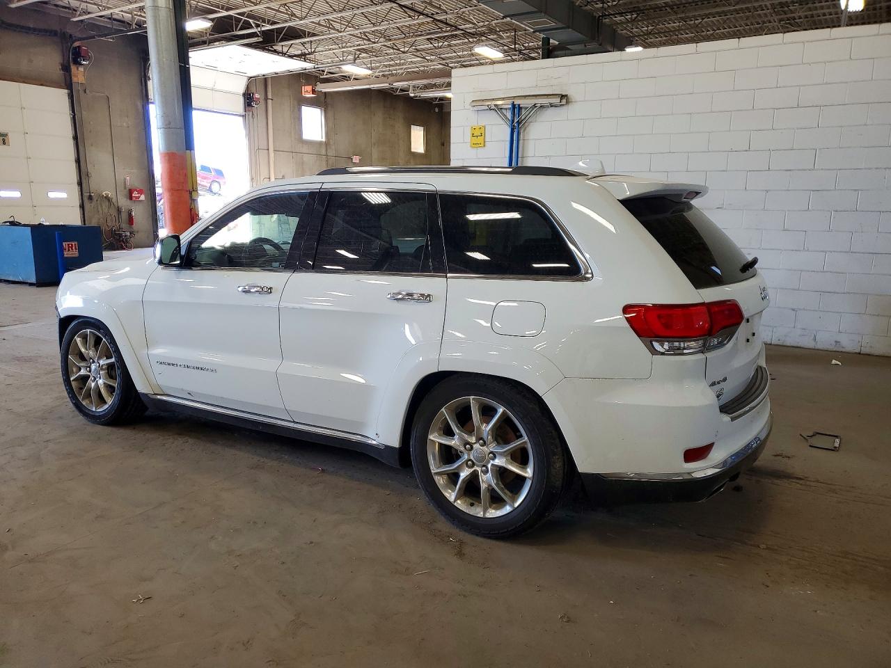 2014 Jeep Grand Cherokee Summit White vin: 1C4RJFJG0EC337504