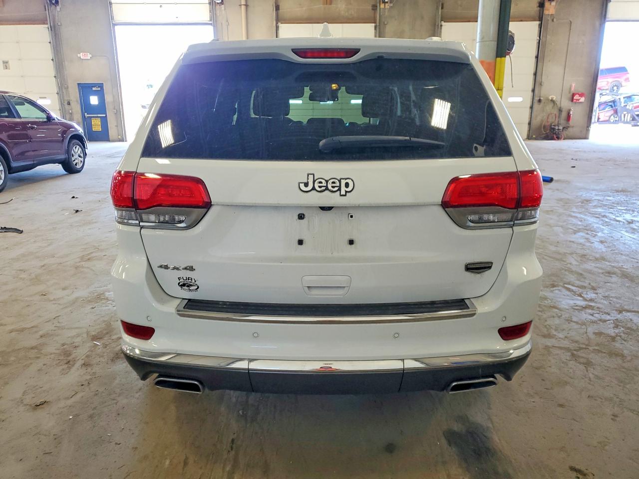 2014 Jeep Grand Cherokee Summit White vin: 1C4RJFJG0EC337504