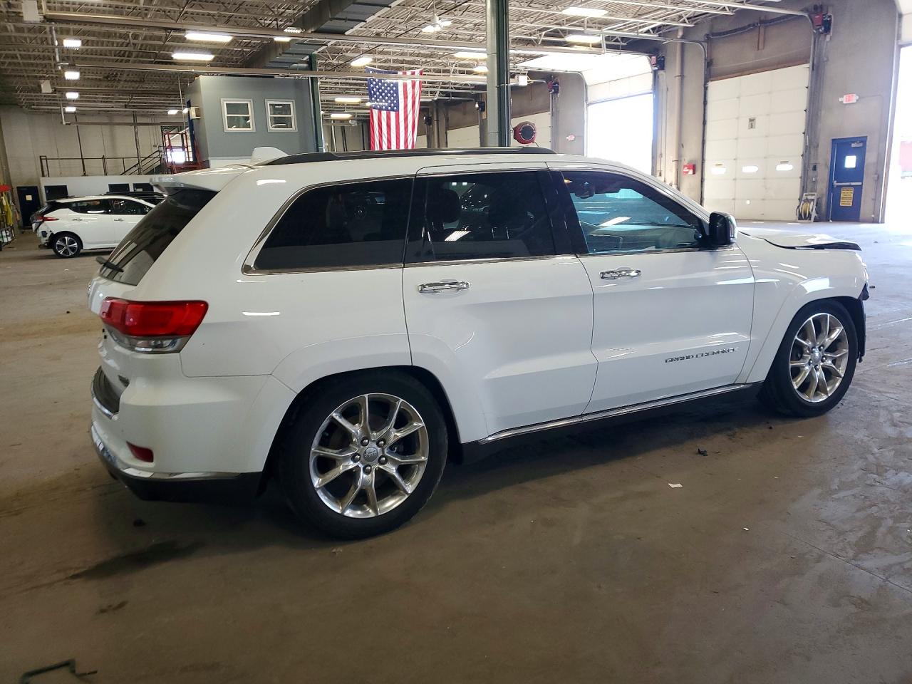 2014 Jeep Grand Cherokee Summit White vin: 1C4RJFJG0EC337504