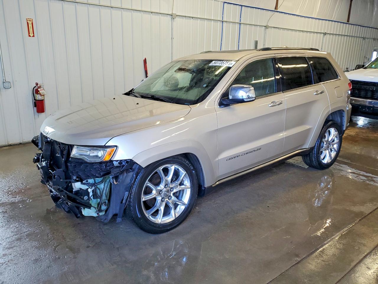 2014 Jeep Grand Cherokee Summit Beige vin: 1C4RJFJG0EC476175