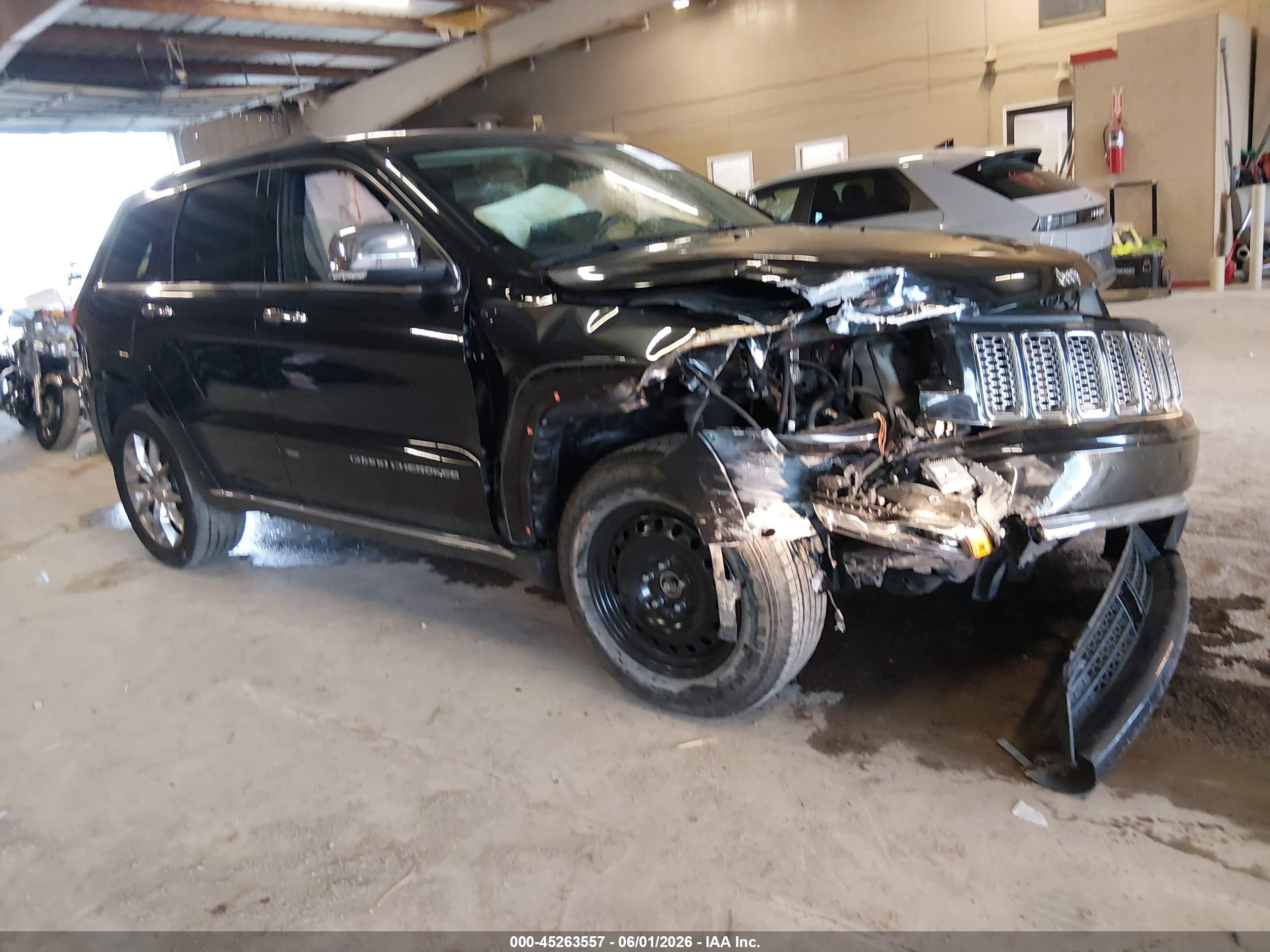 2015 Jeep Grand Cherokee Summit Черный vin: 1C4RJFJG0FC853685