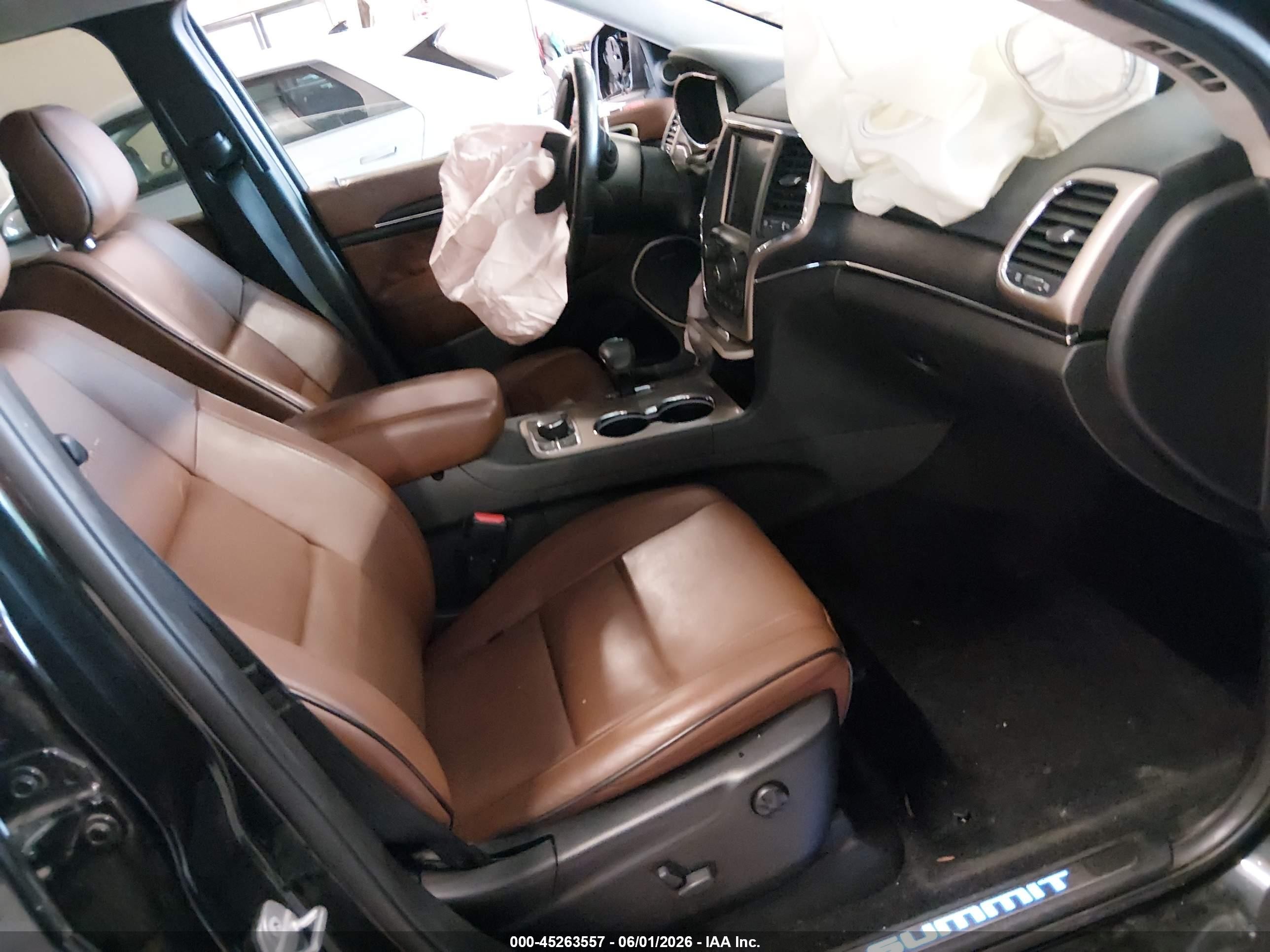 2015 Jeep Grand Cherokee Summit Черный vin: 1C4RJFJG0FC853685