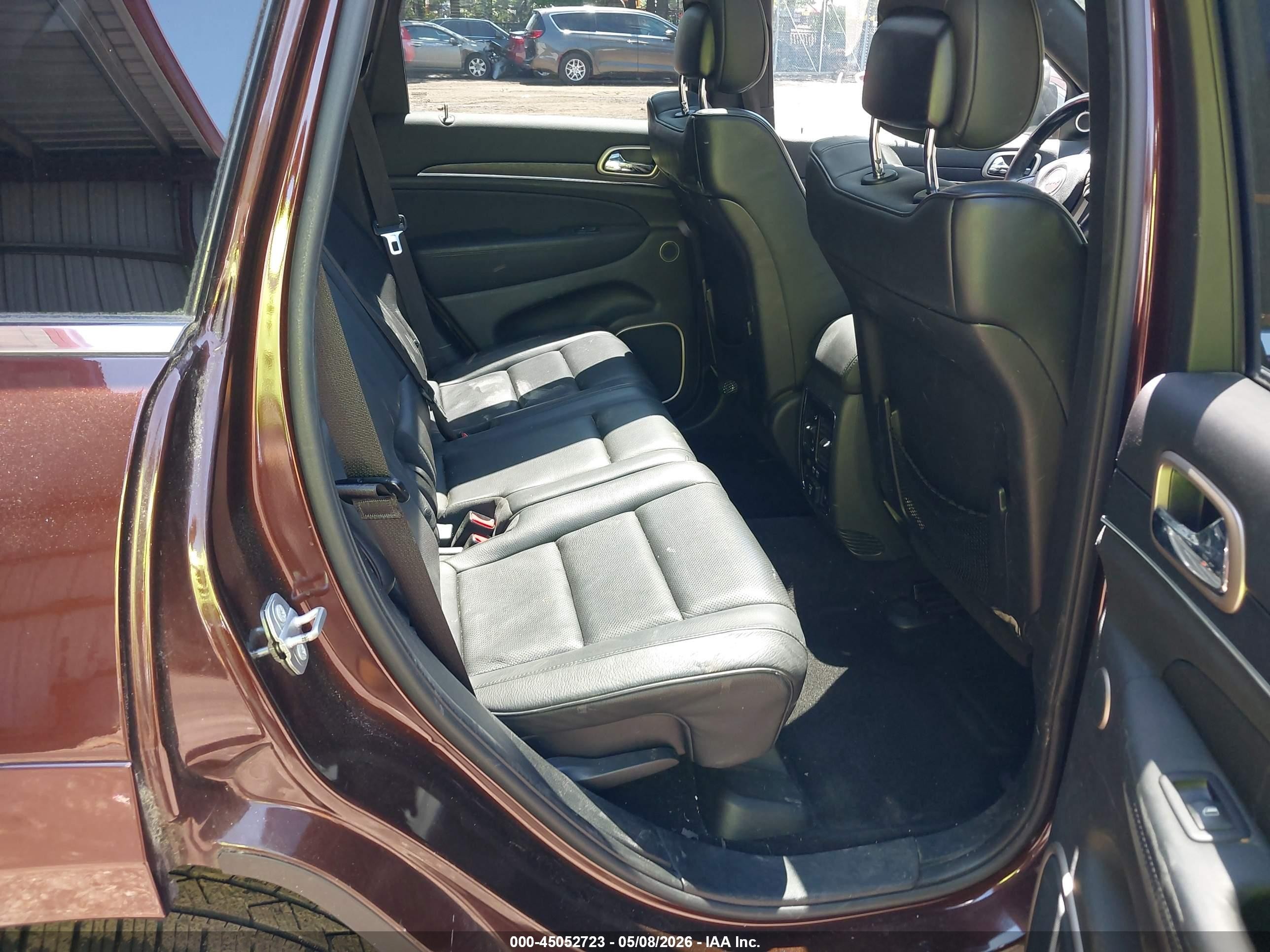 2015 Jeep Grand Cherokee Summit Brown vin: 1C4RJFJG0FC905428