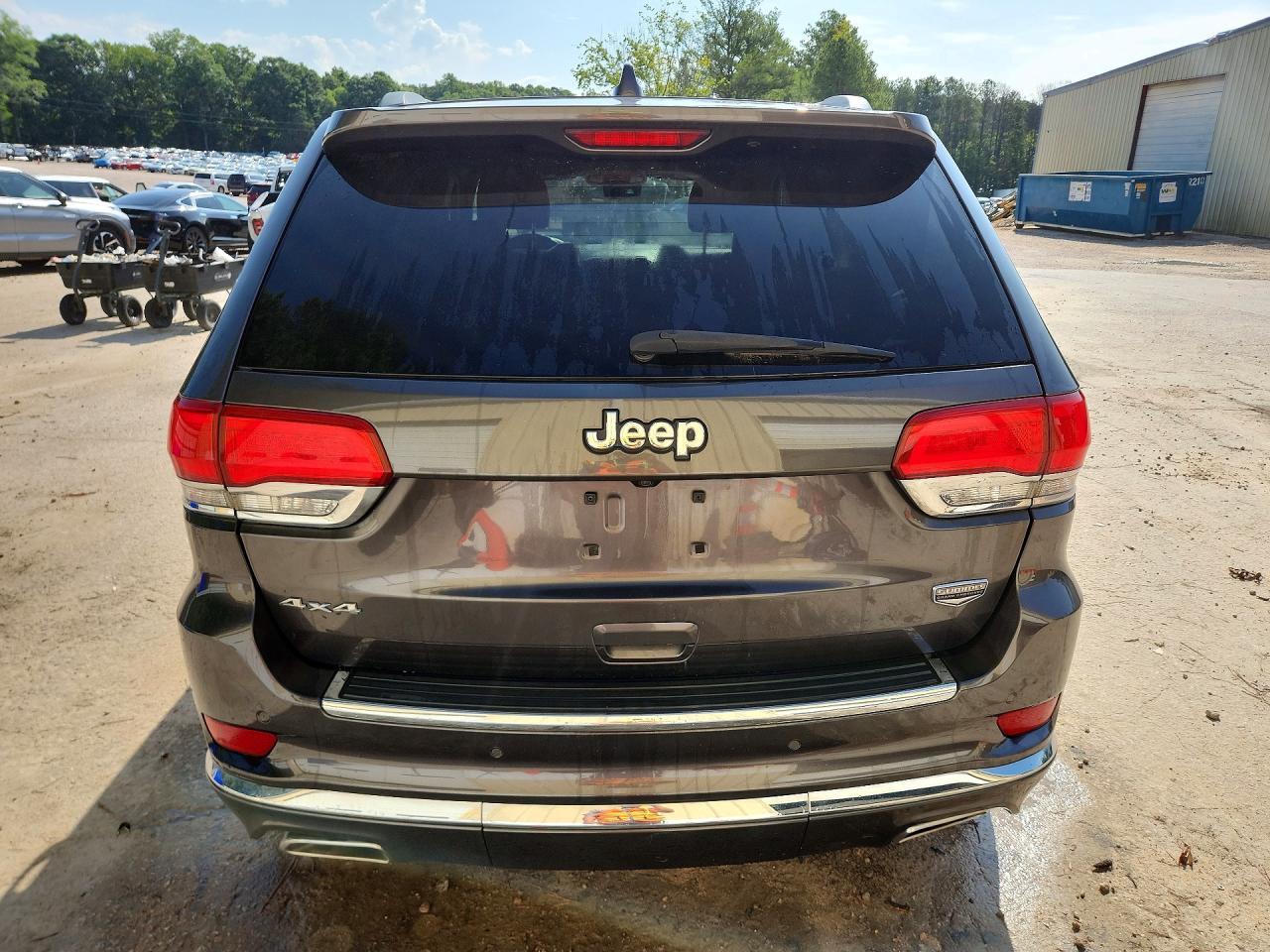 2014 Jeep Grand Cherokee Summit Gray vin: 1C4RJFJG1EC329590