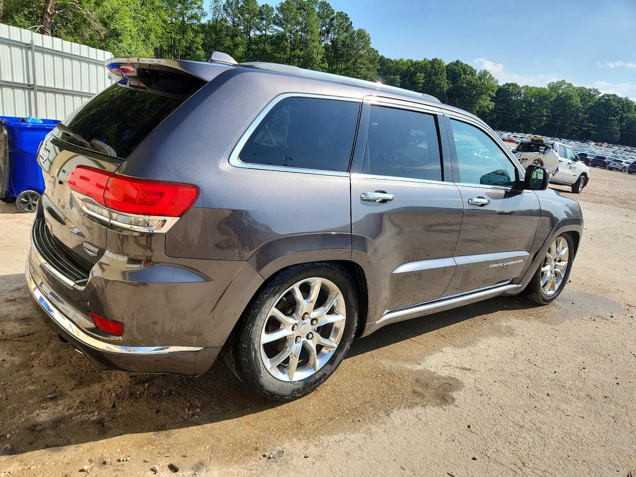 2014 Jeep Grand Cherokee Summit Gray vin: 1C4RJFJG1EC329590
