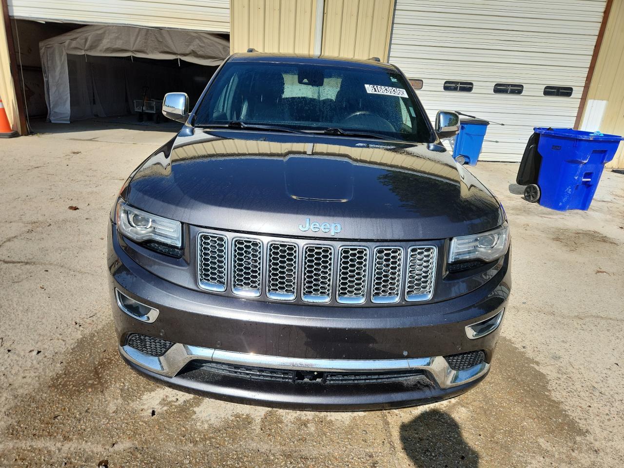 2014 Jeep Grand Cherokee Summit Gray vin: 1C4RJFJG1EC329590 Damage: Front Bumper, Chipped, 3