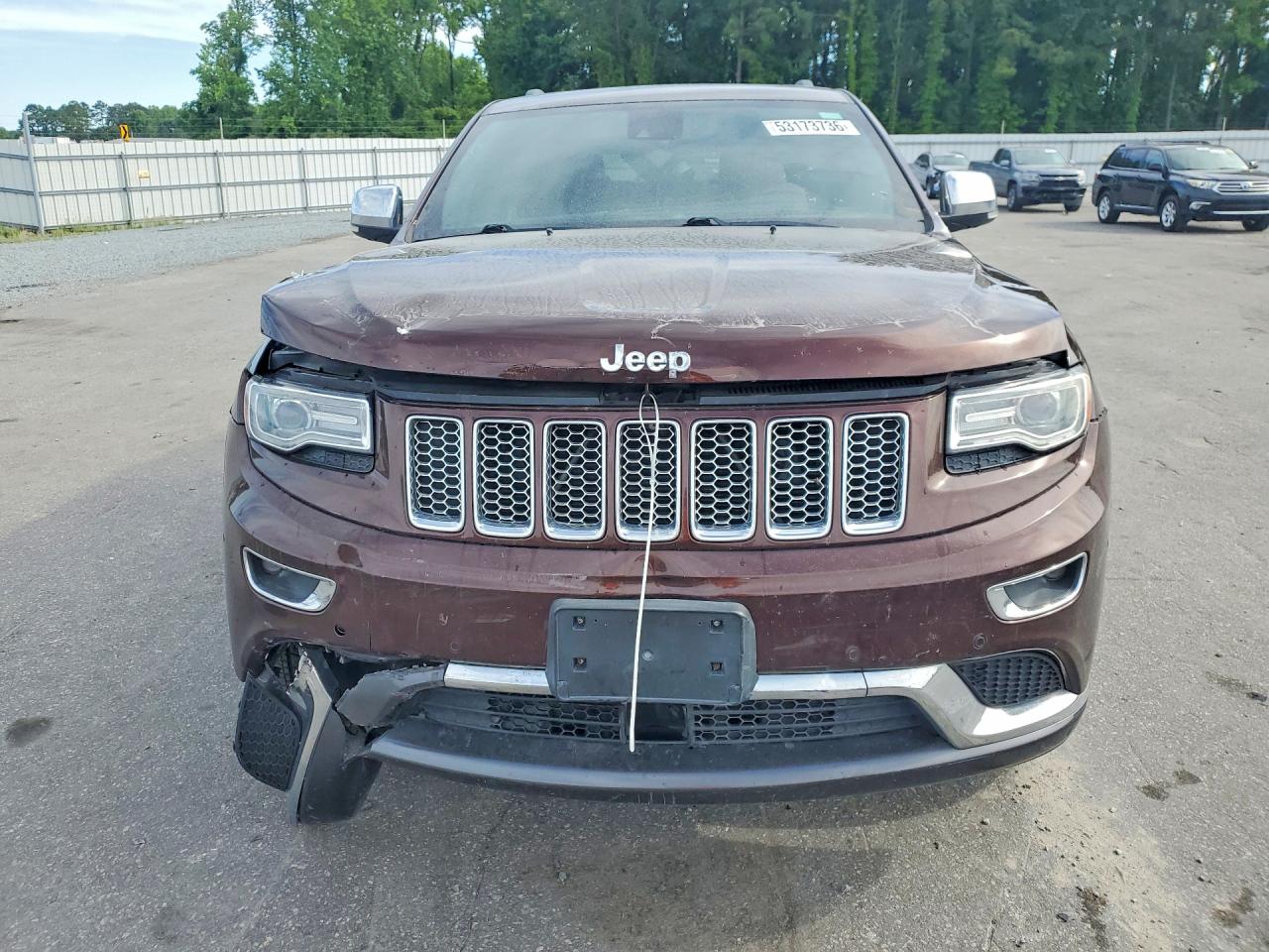 2014 Jeep Grand Cherokee Summit Коричневый vin: 1C4RJFJG1EC404692