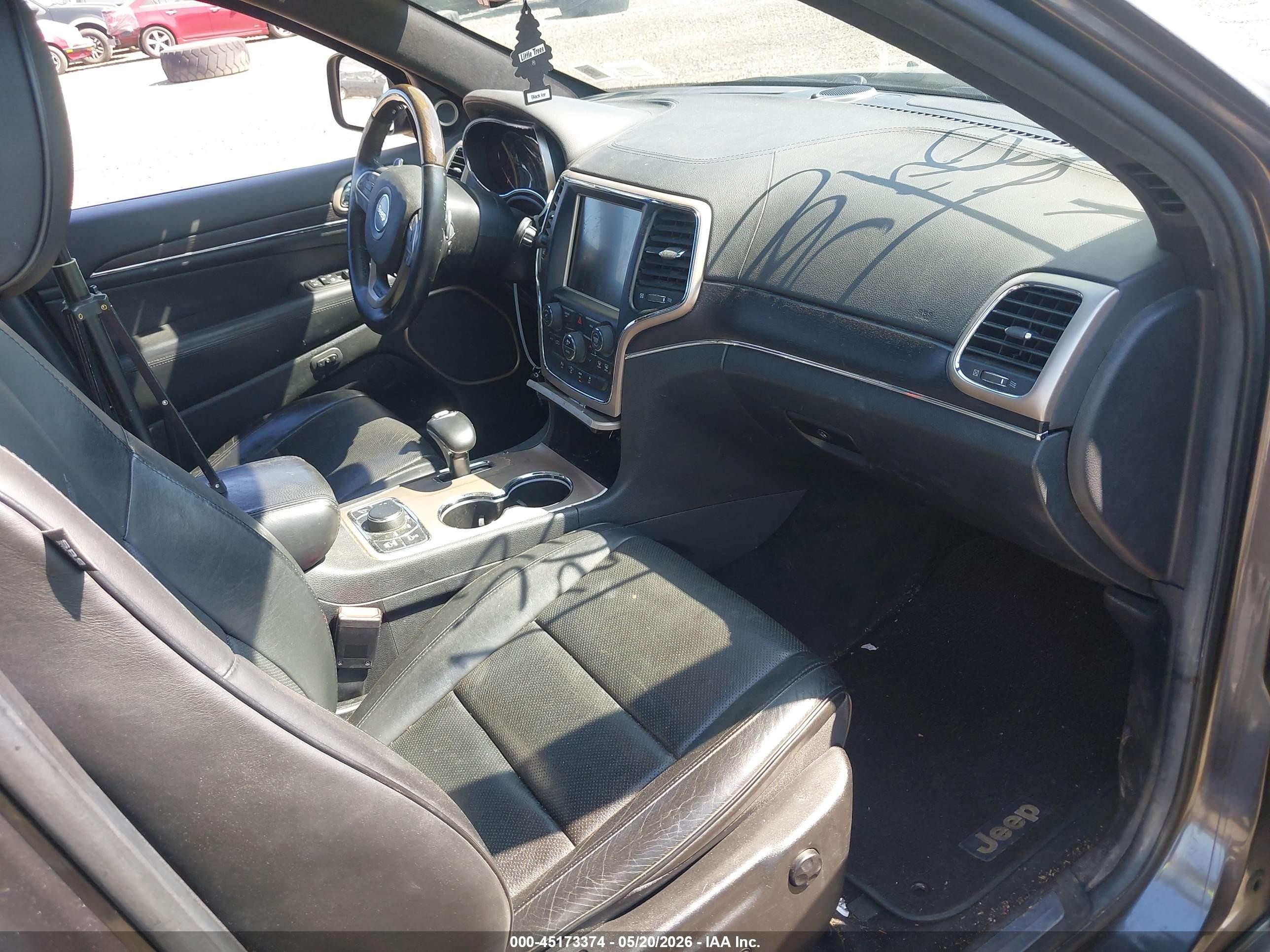 2014 Jeep Grand Cherokee Summit Black vin: 1C4RJFJG1EC539073