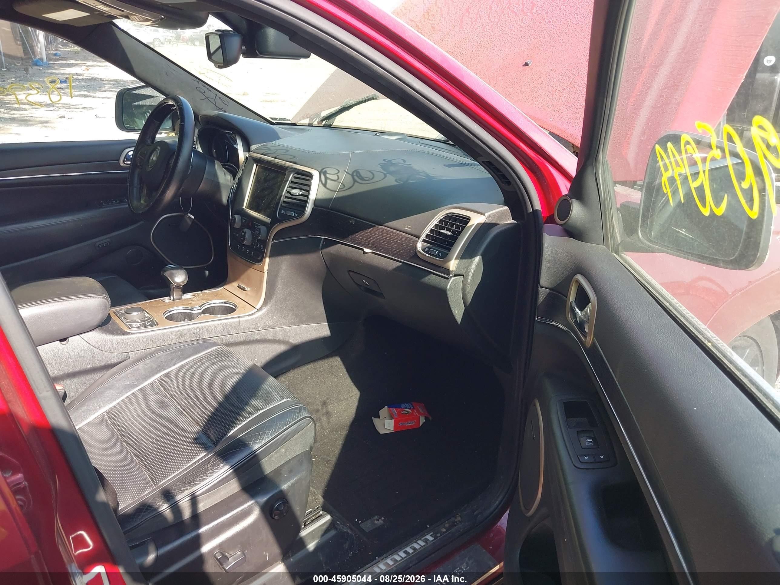 2015 Jeep Grand Cherokee Summit Red vin: 1C4RJFJG1FC628384