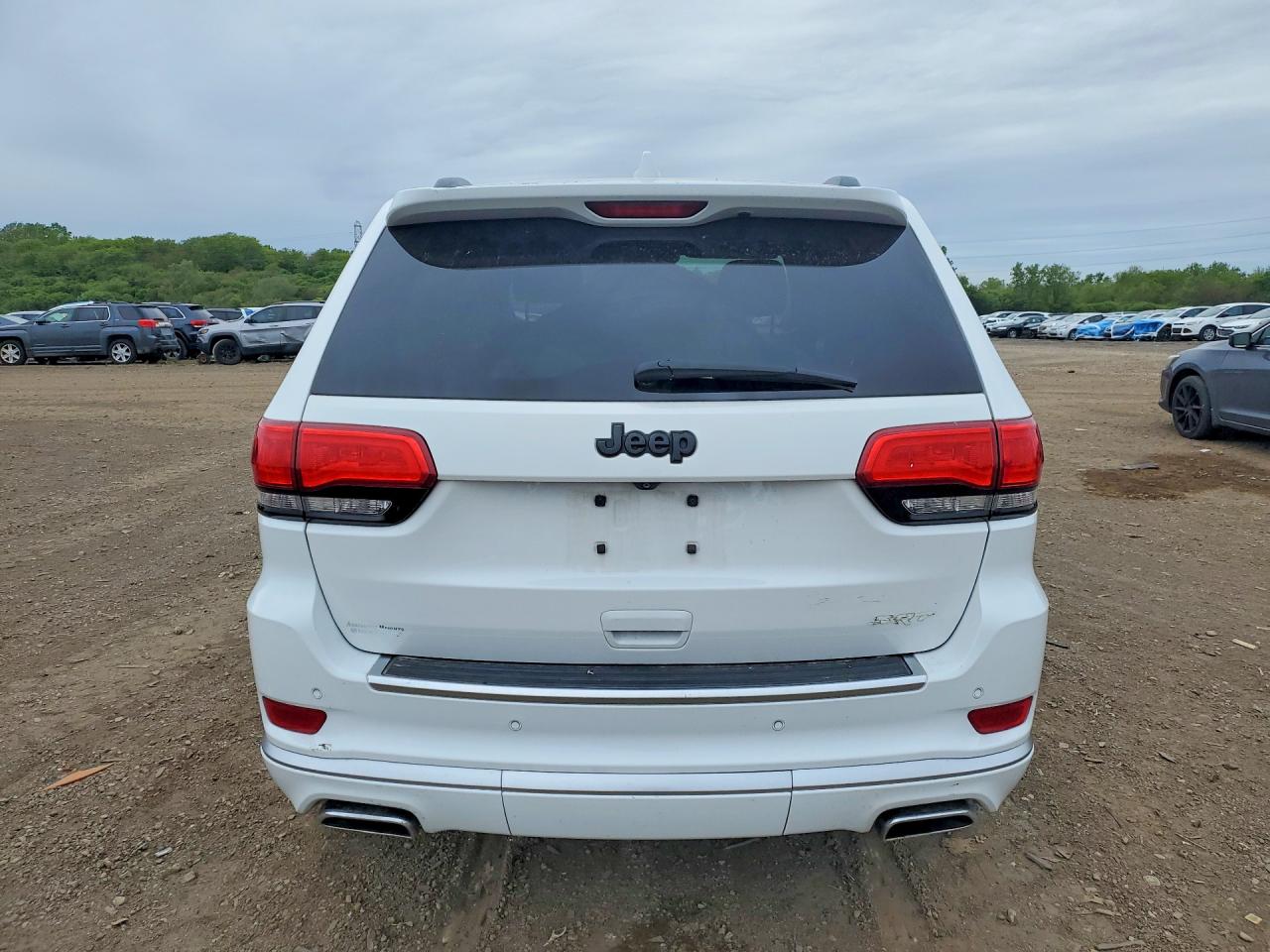 2015 Jeep Grand Cherokee Summit White vin: 1C4RJFJG1FC716349