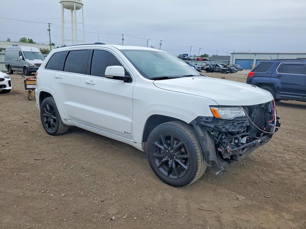 2015 Jeep Grand Cherokee Summit White vin: 1C4RJFJG1FC716349