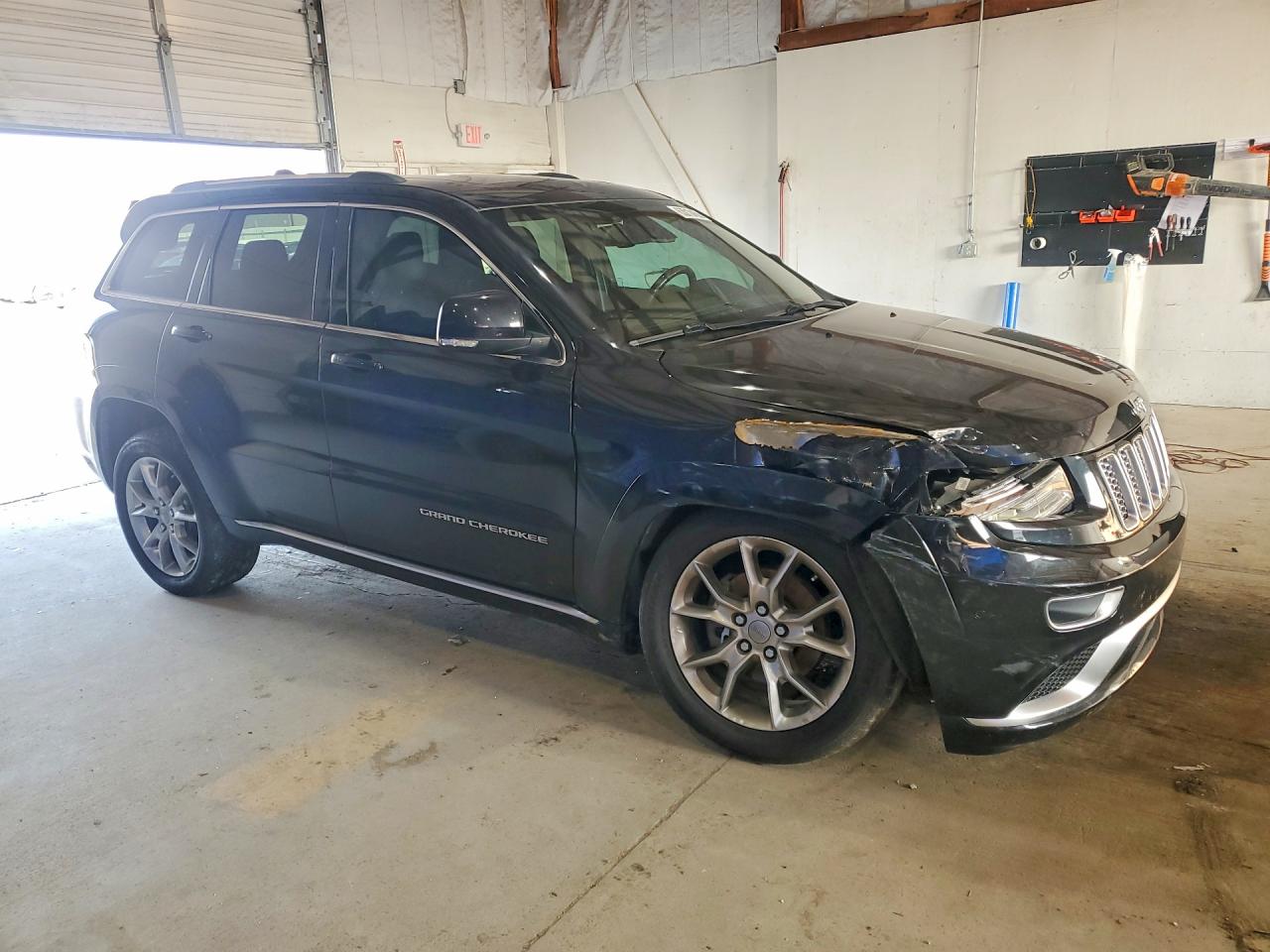 2015 Jeep Grand Cherokee Summit Black vin: 1C4RJFJG1FC912579