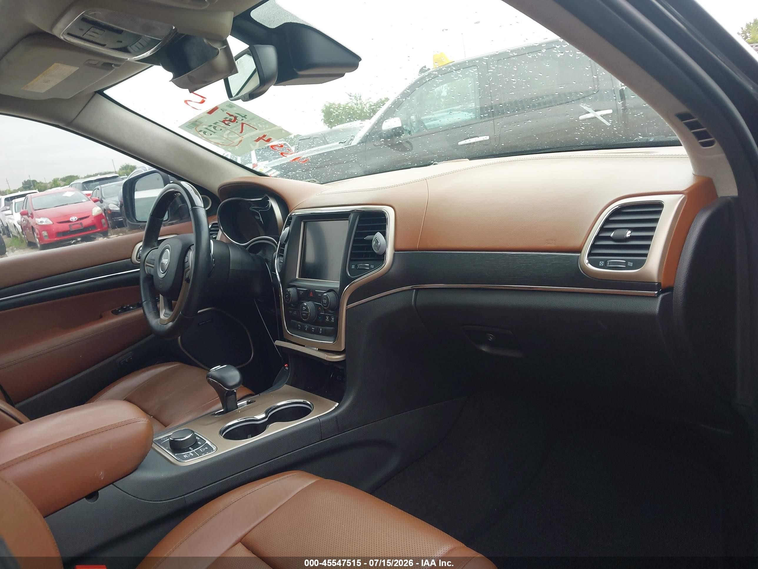 2015 Jeep Grand Cherokee Summit Black vin: 1C4RJFJG1FC912940