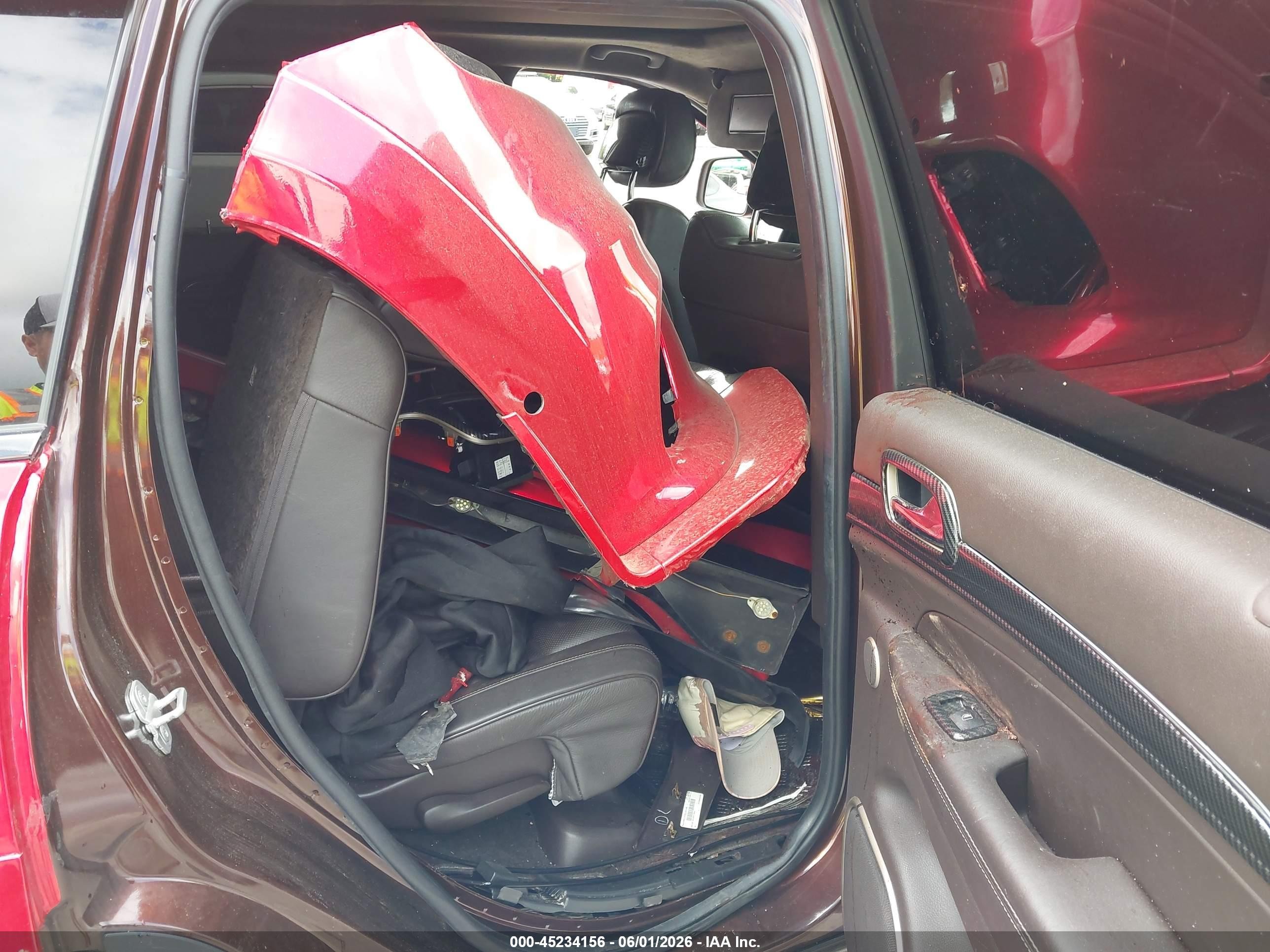 2014 Jeep Grand Cherokee Summit Red vin: 1C4RJFJG2EC200533