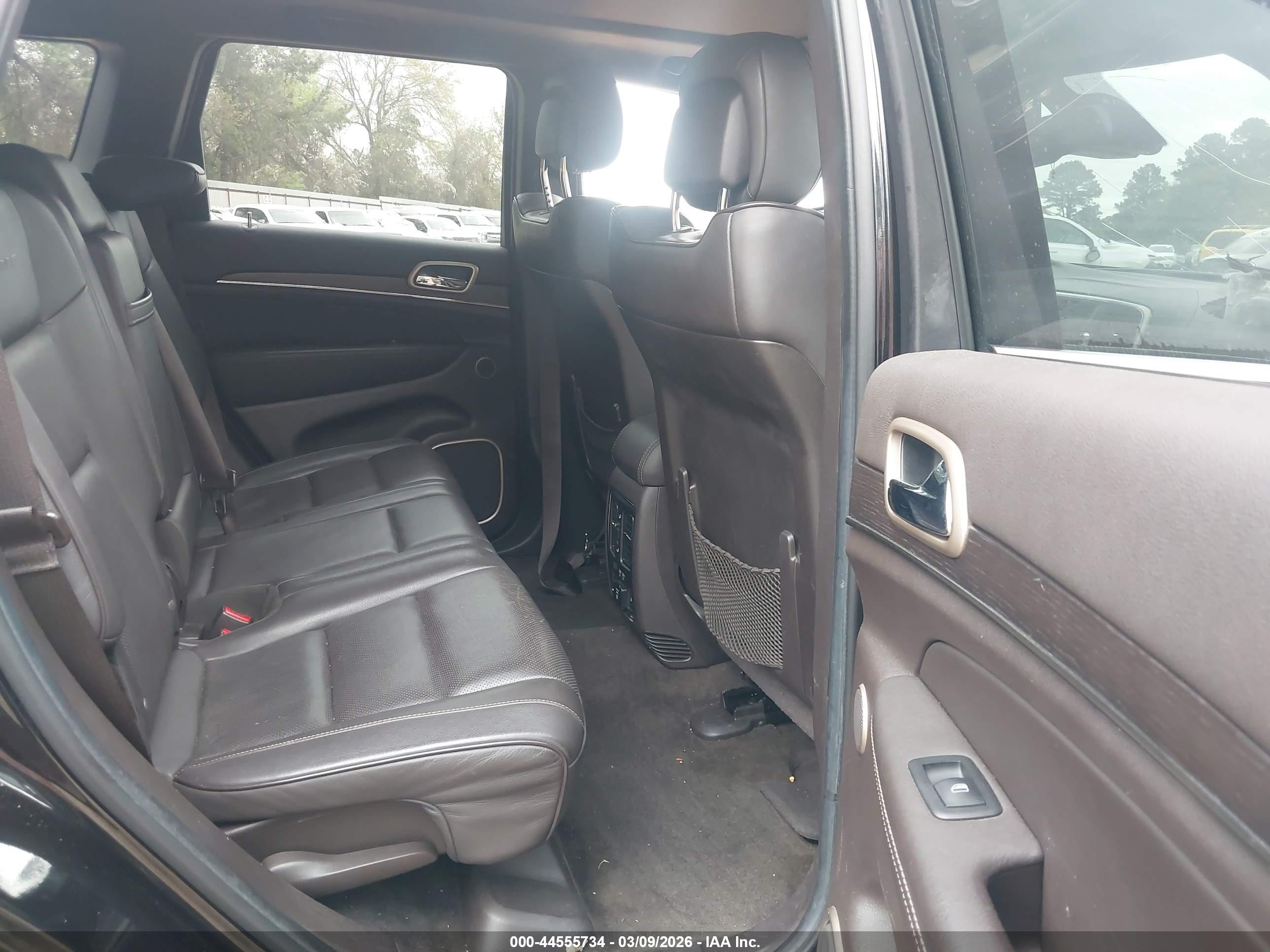 2014 Jeep Grand Cherokee Summit Black vin: 1C4RJFJG2EC294610