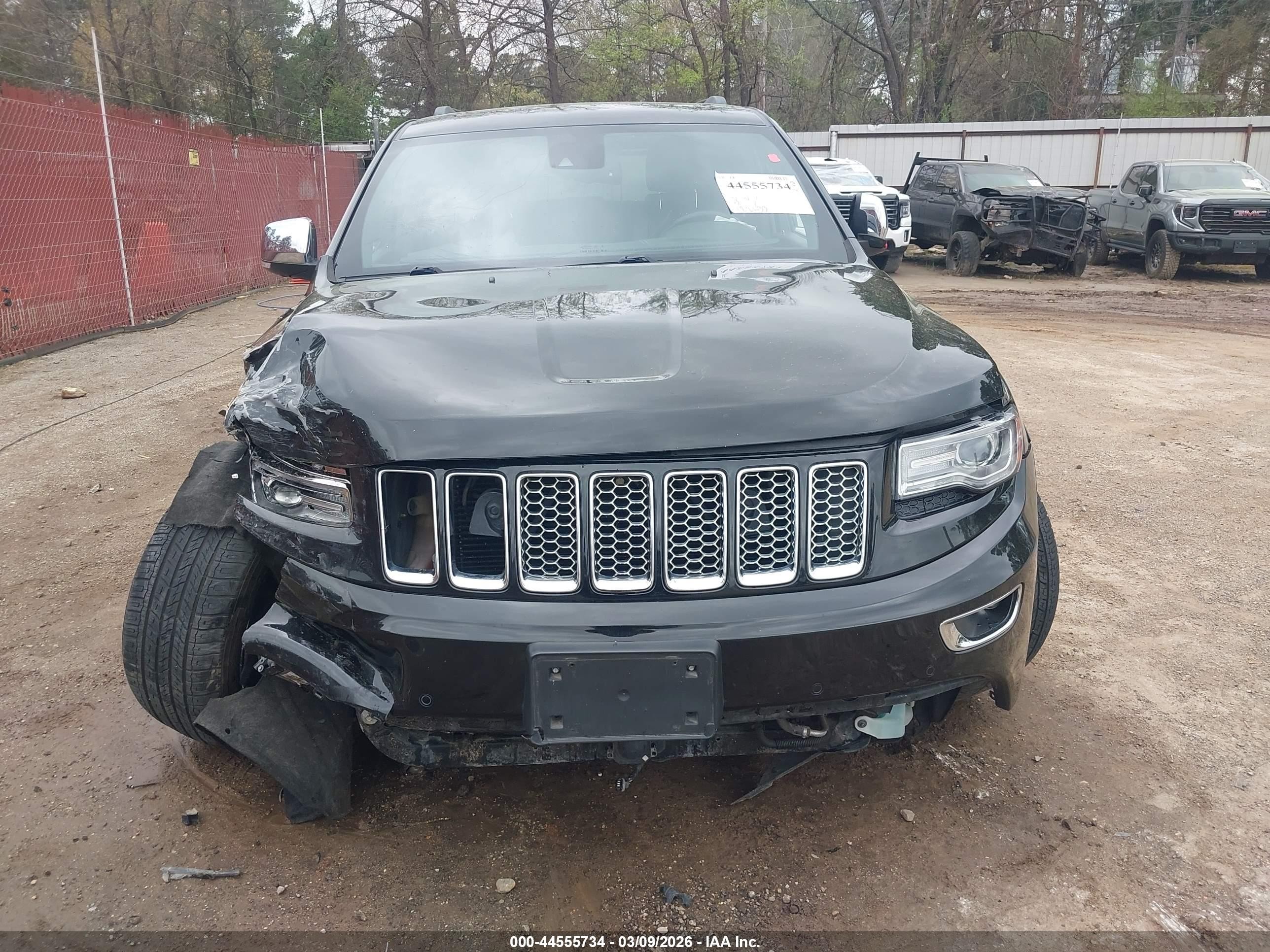 2014 Jeep Grand Cherokee Summit Black vin: 1C4RJFJG2EC294610