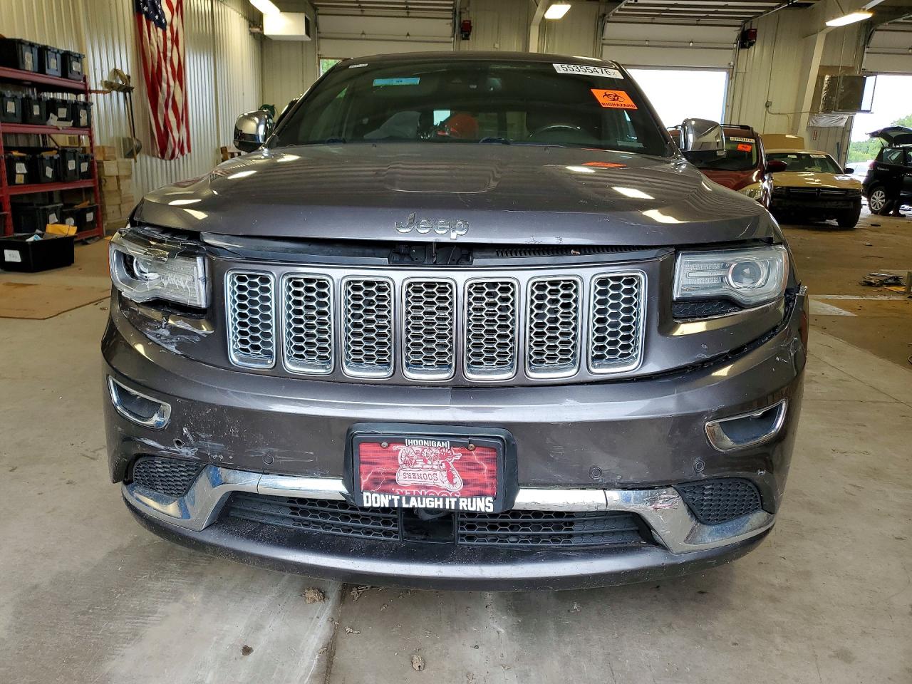 2014 Jeep Grand Cherokee Summit Серый vin: 1C4RJFJG2EC305881