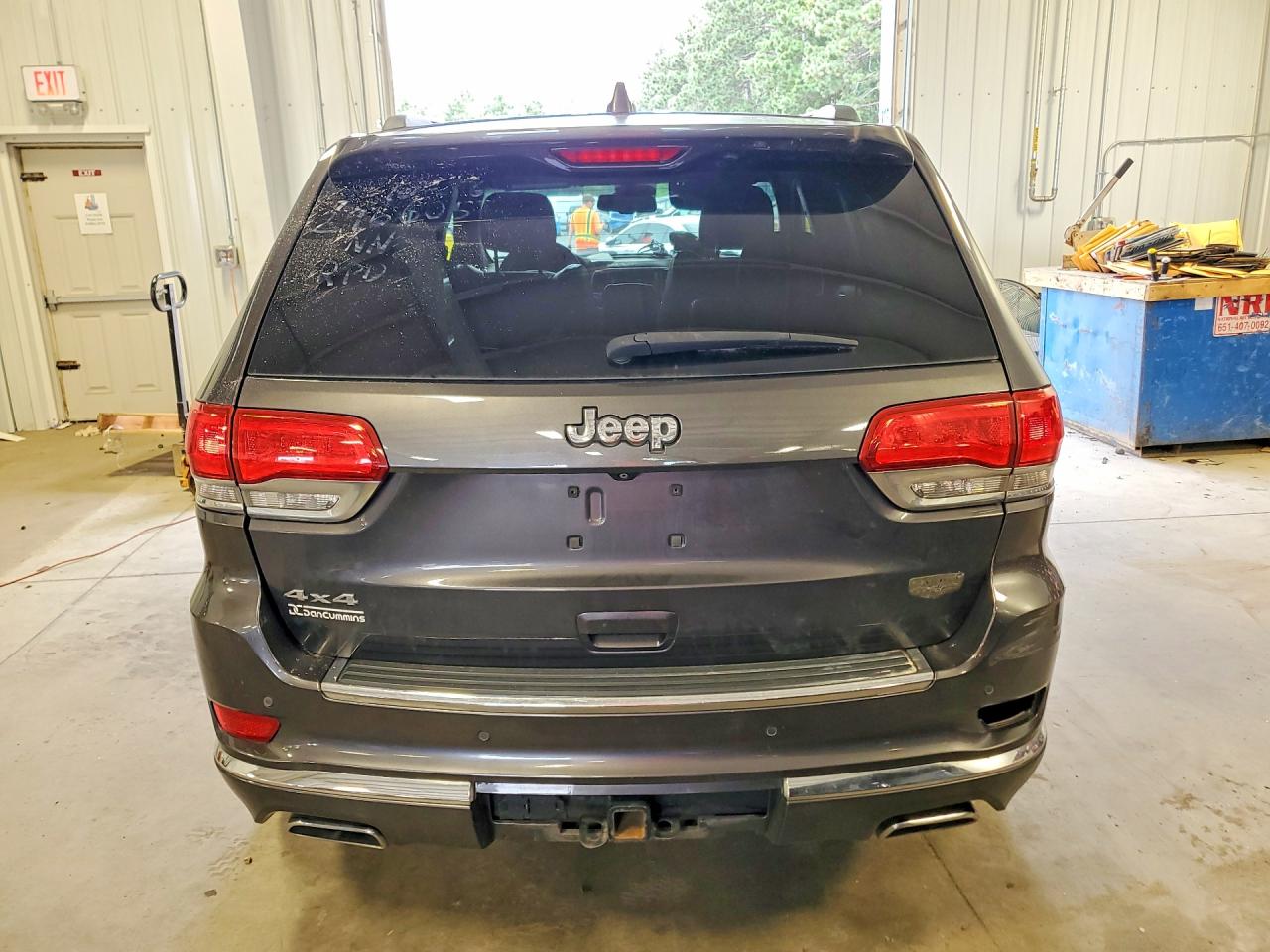 2014 Jeep Grand Cherokee Summit Серый vin: 1C4RJFJG2EC305881