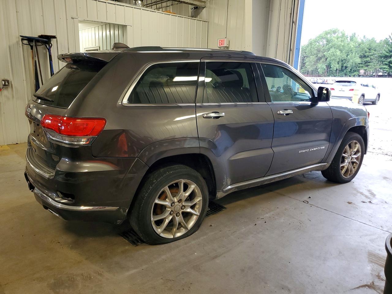 2014 Jeep Grand Cherokee Summit Серый vin: 1C4RJFJG2EC305881