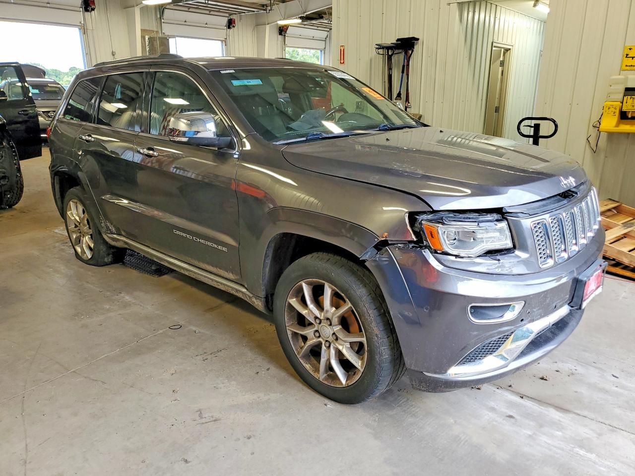 2014 Jeep Grand Cherokee Summit Серый vin: 1C4RJFJG2EC305881
