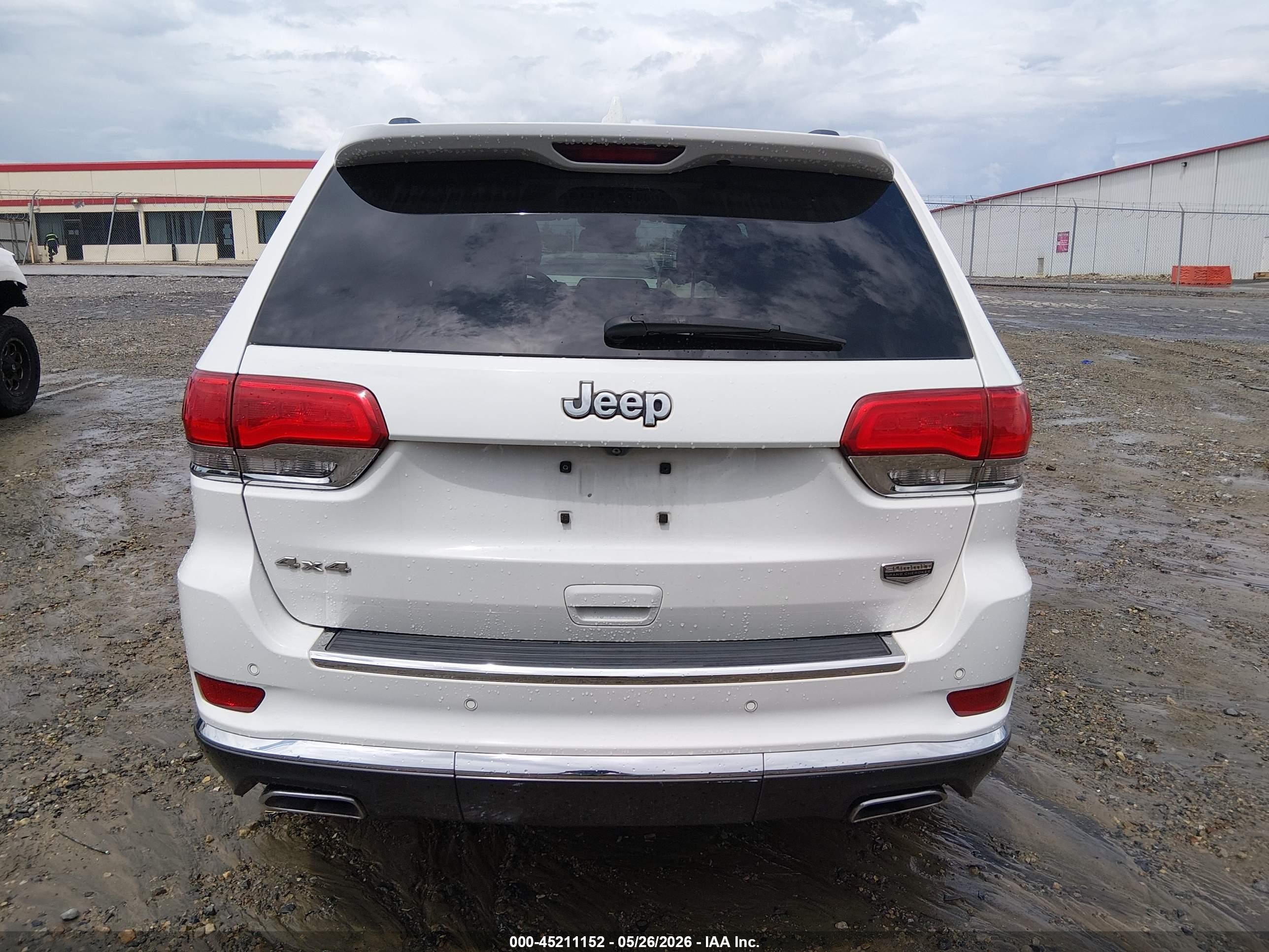 2014 Jeep Grand Cherokee Summit White vin: 1C4RJFJG2EC500119